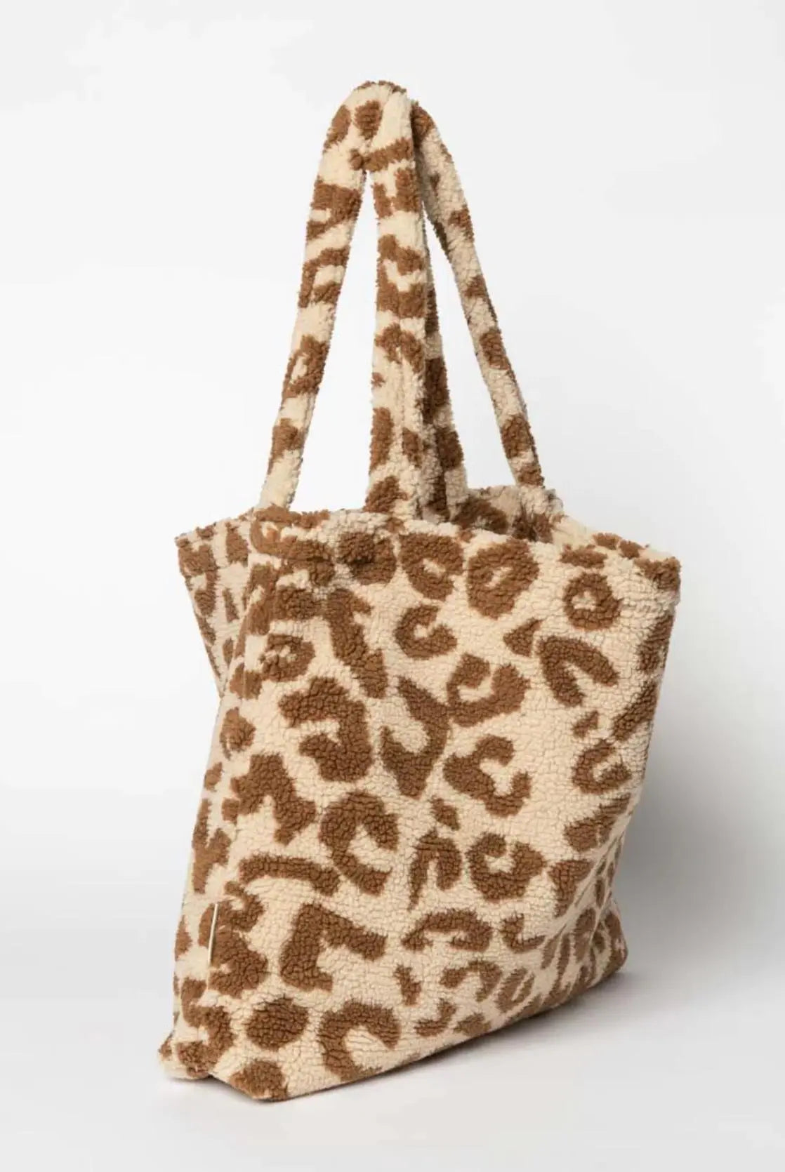 Studio Noos - Tasche "Leopard Ecru Teddy Mom Bag" | leopard ecru - Leja Concept Store