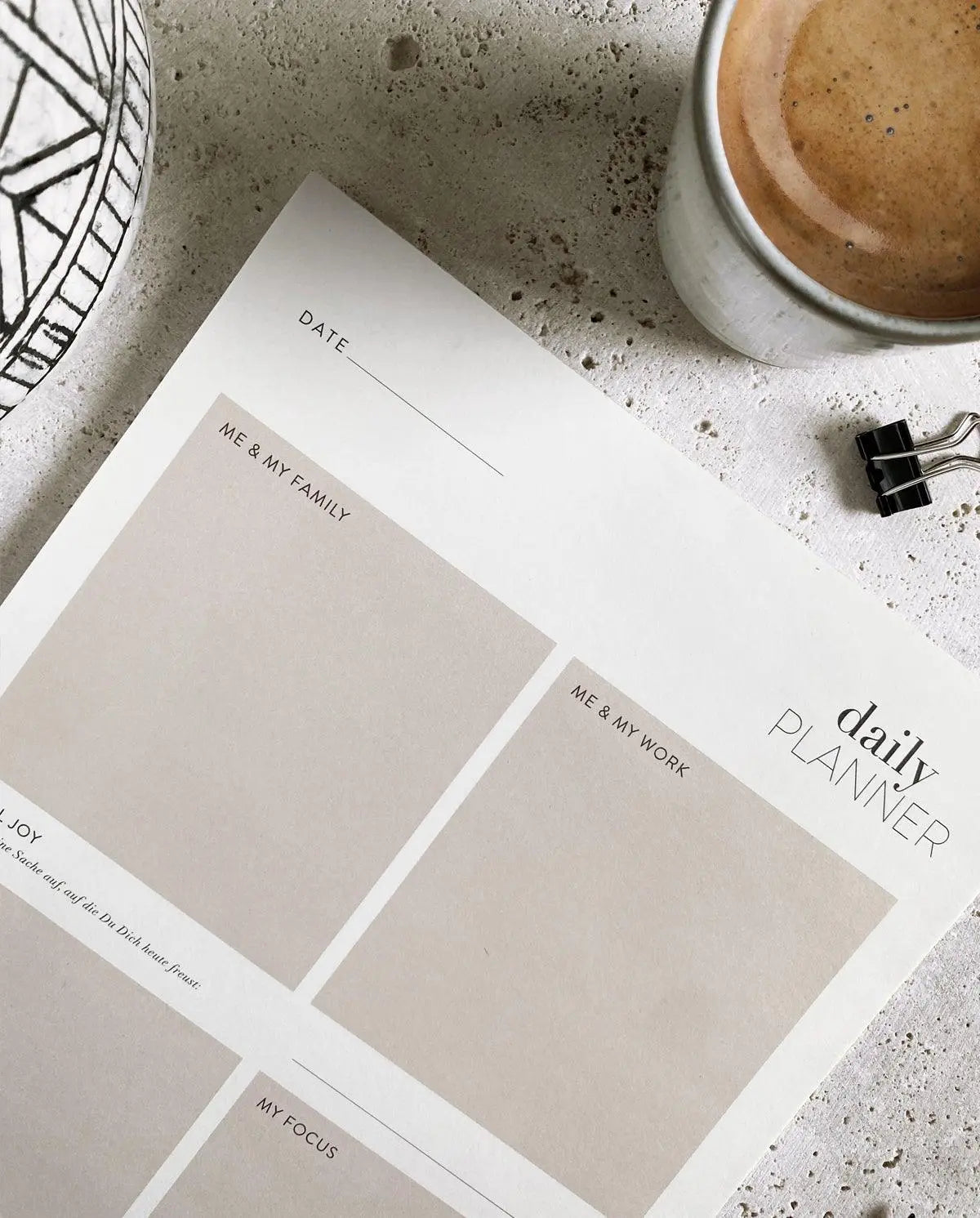 Unique Love - Tagesplaner "Daily Planner" Unique Love