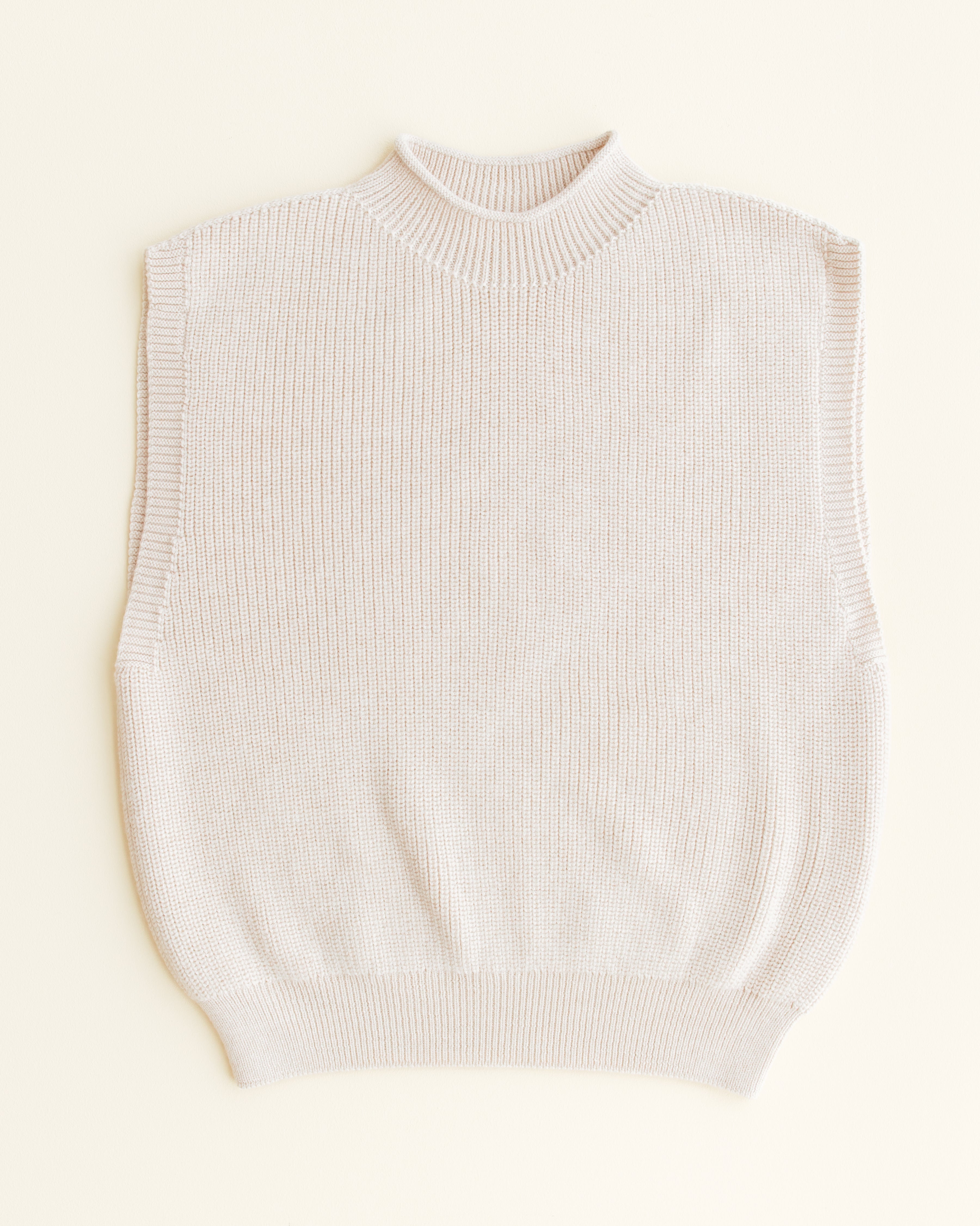 Hvid - Strickpullunder Damen "Vest Helle adult" |cream