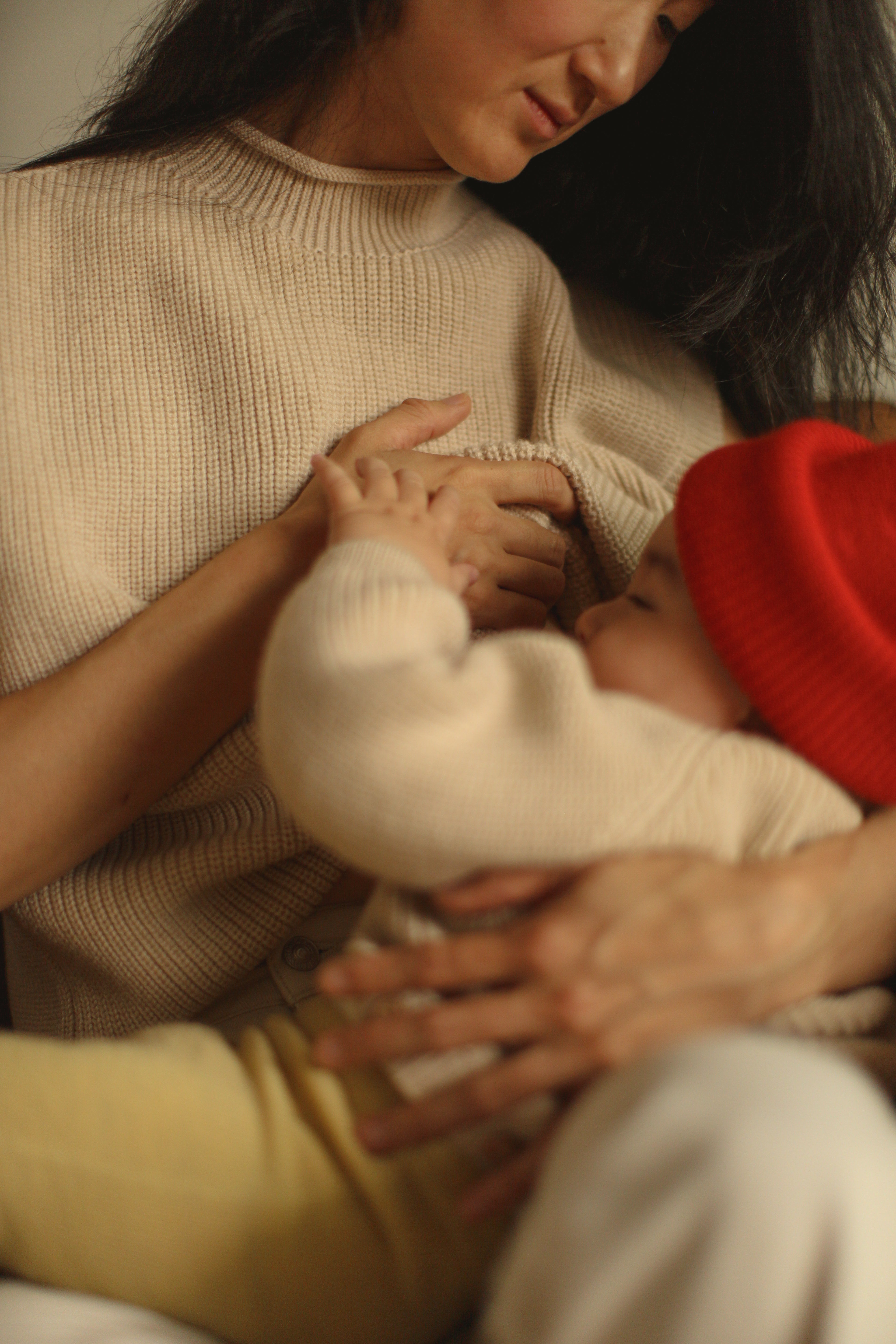 Hvid - Strickpullunder Damen "Vest Helle adult" |cream