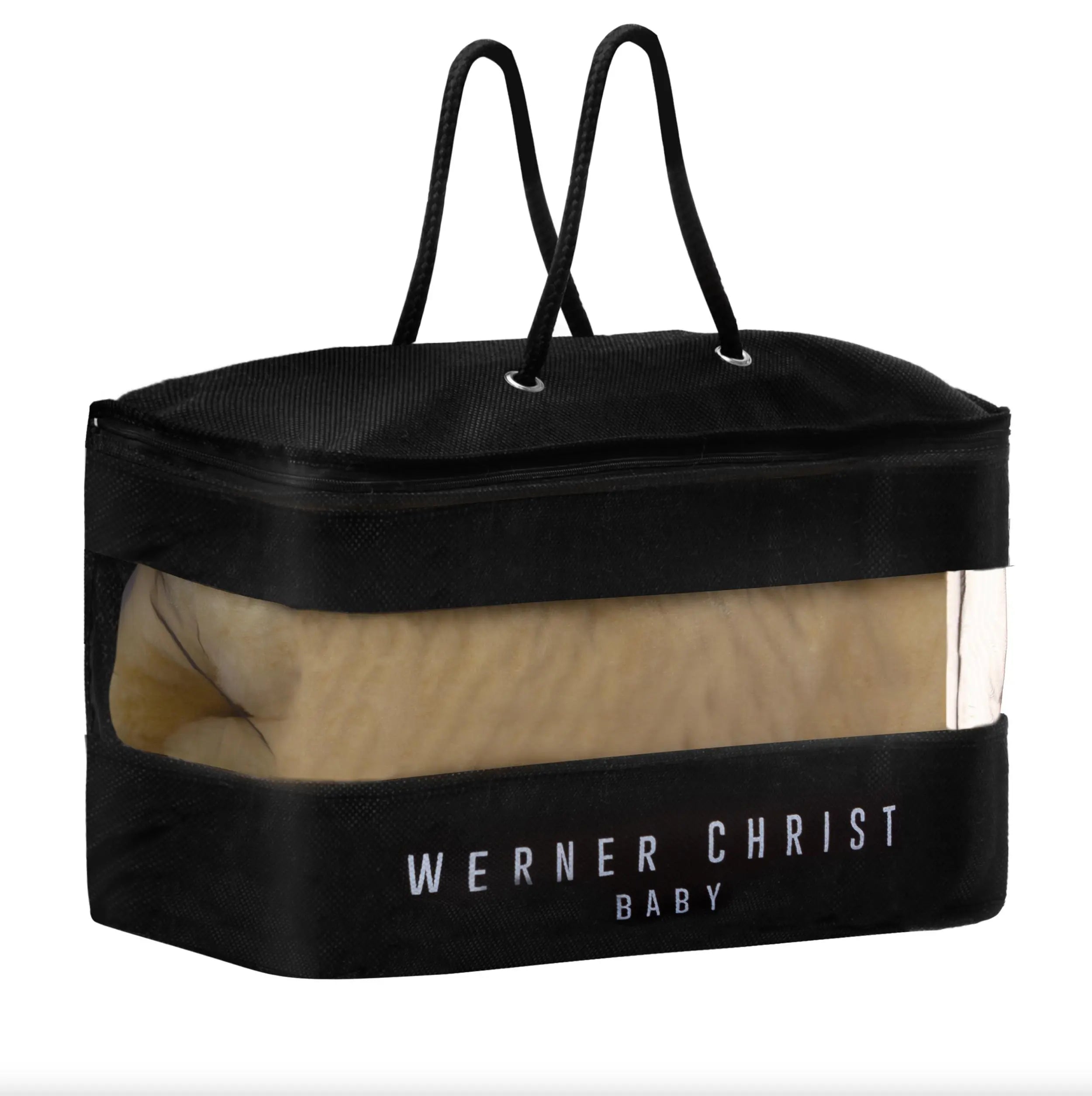 Werner Christ - Lammfelleinlage für Kinderwagen "STAR" | natur Werner Christ