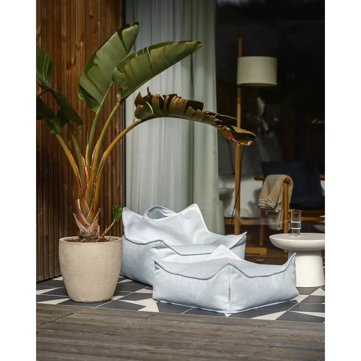 Wigiwama - Ottomane Outdoor "Terra Outdoor Square Ottoman" | terra Wigiwama