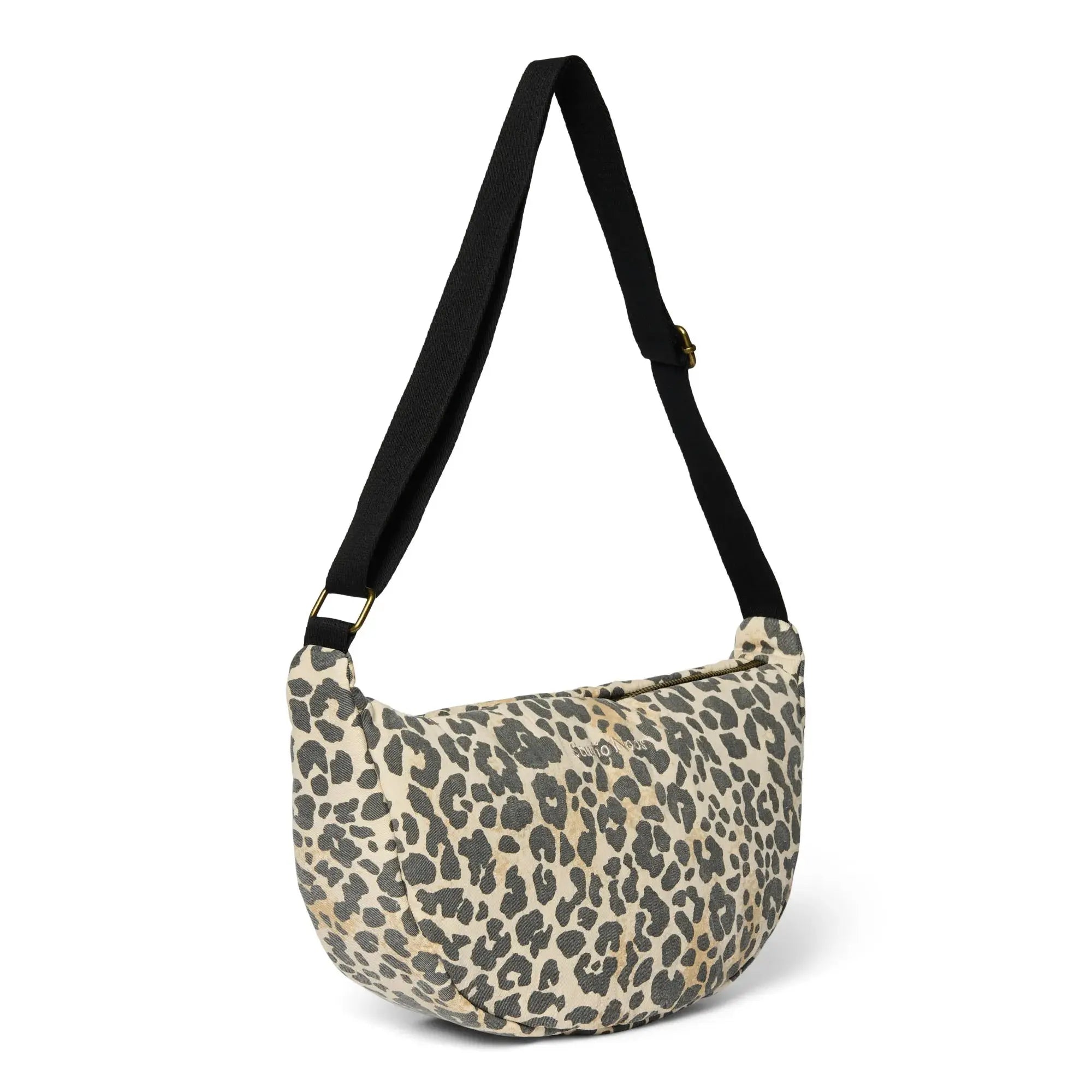 Studio Noos - Tasche "Soft Cotton Leopard Adult Fanny Pack" | schwarz / beige Studio Noos