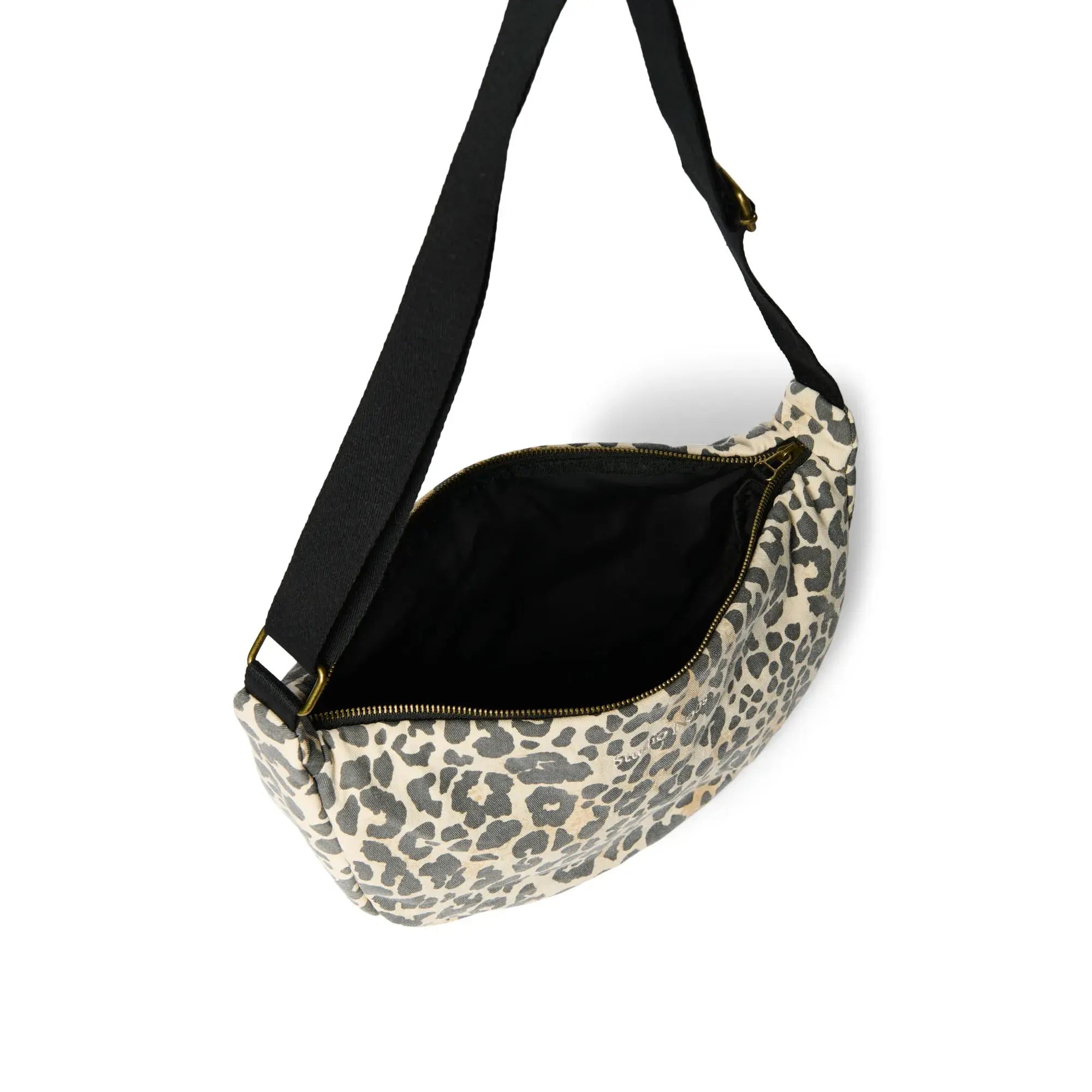 Studio Noos - Tasche "Soft Cotton Leopard Adult Fanny Pack" | schwarz / beige Studio Noos