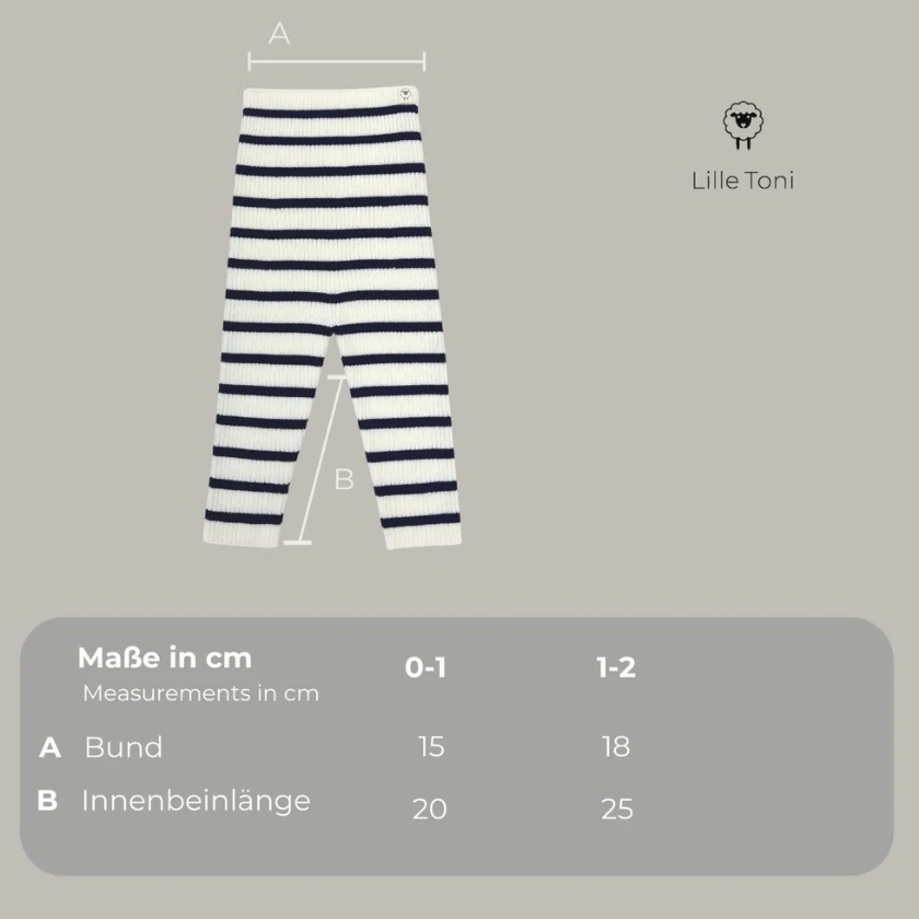 Lille Toni - Leggings "Finn" aus Merinowolle