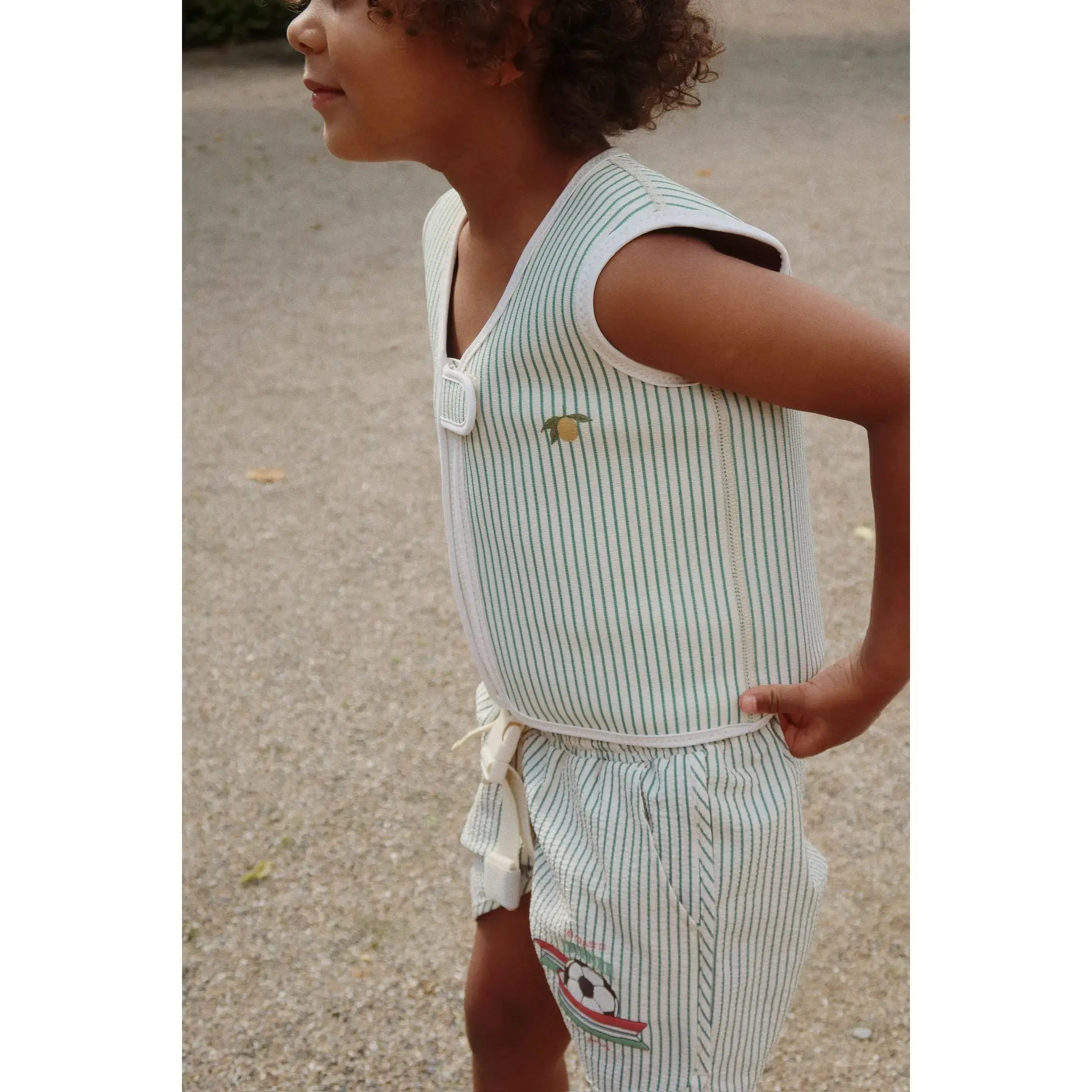 Konges Sløjd - Schwimmweste "ELLIS SWIM VEST" | tea stripe