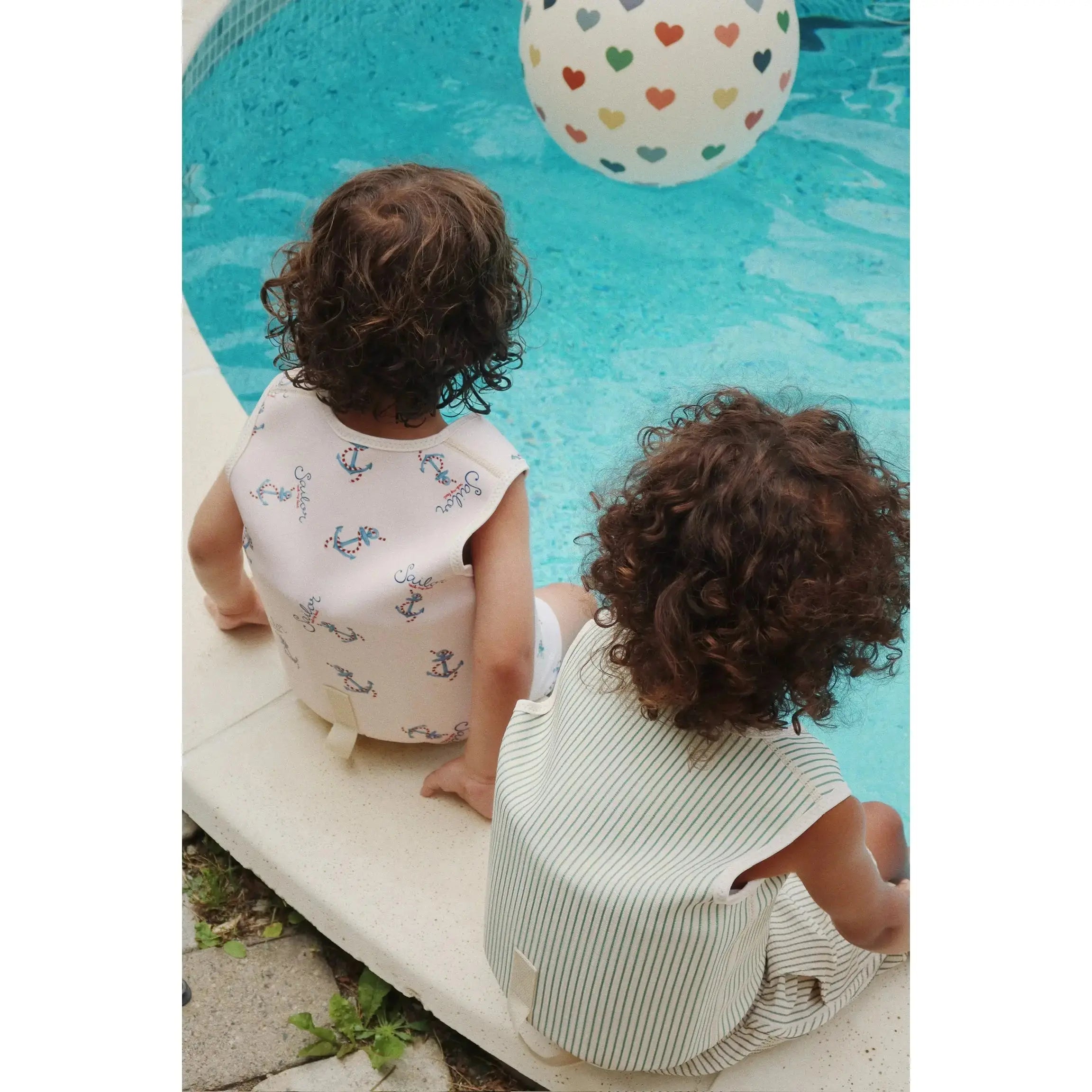 Konges Sløjd - Schwimmweste "ELLIS SWIM VEST" | tea stripe