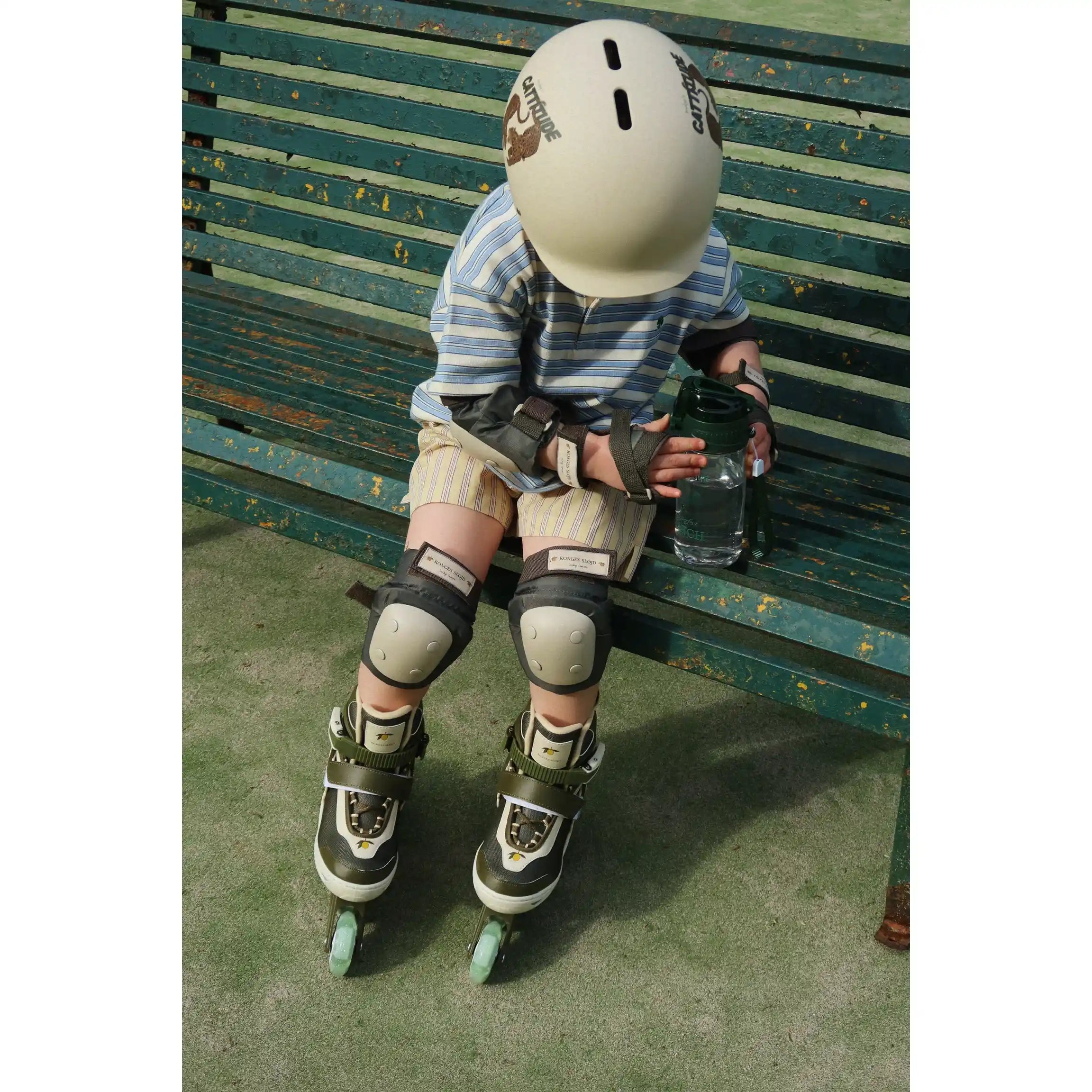 Konges Sløjd - Rollschuhe / Inline Skates "LIGHT UP ROLLER SKATES" mit Leuchteffekt für Kinder