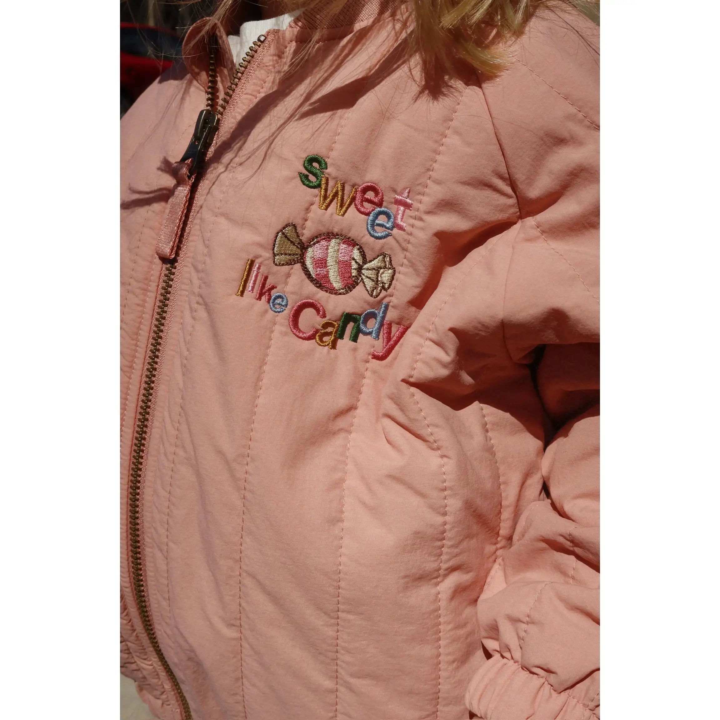 Konges Sløjd - Jacke "JUNO BOMBER JACKET" | cameo brown