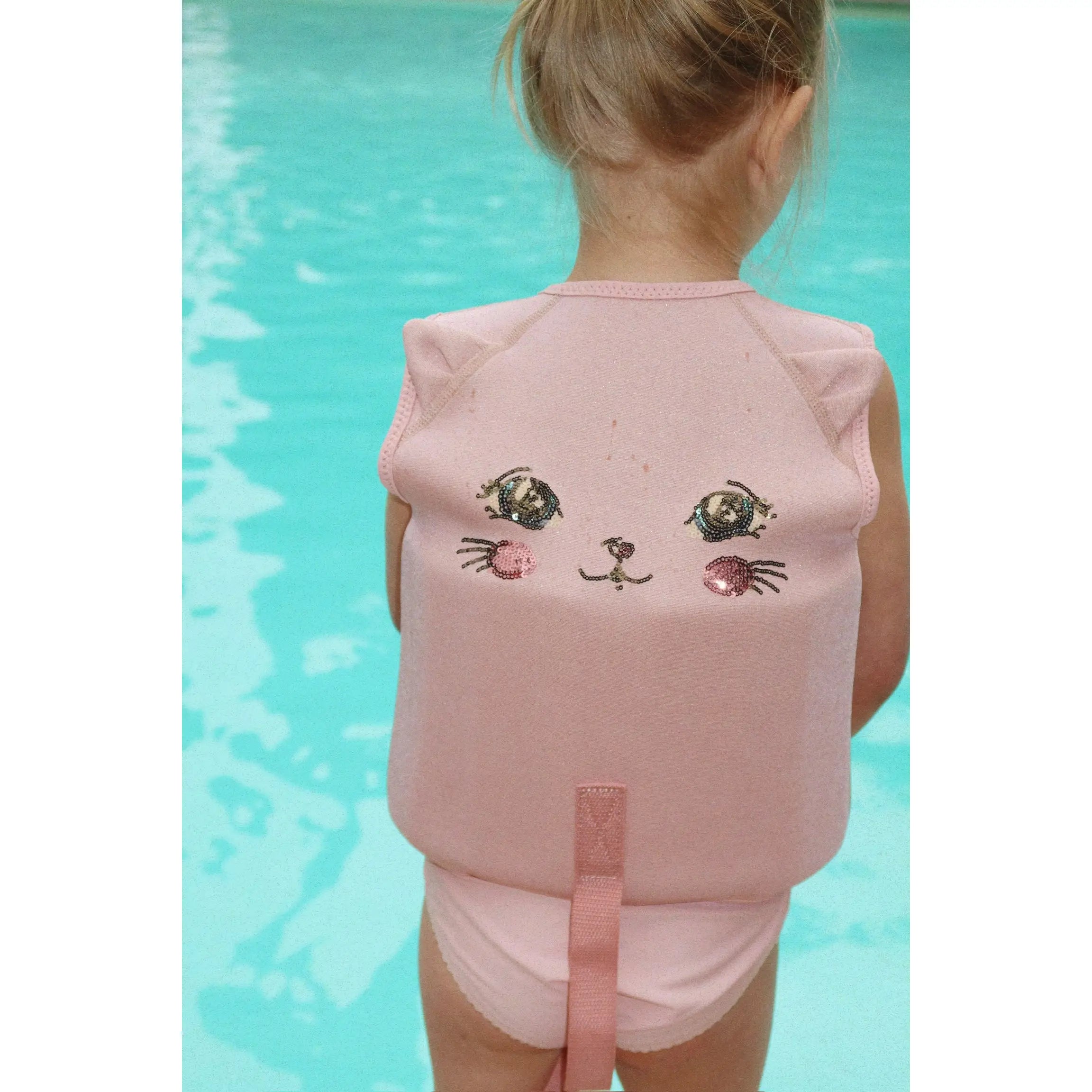 Konges Sløjd - Schwimmweste "KITTY SWIM VEST" | powder pink