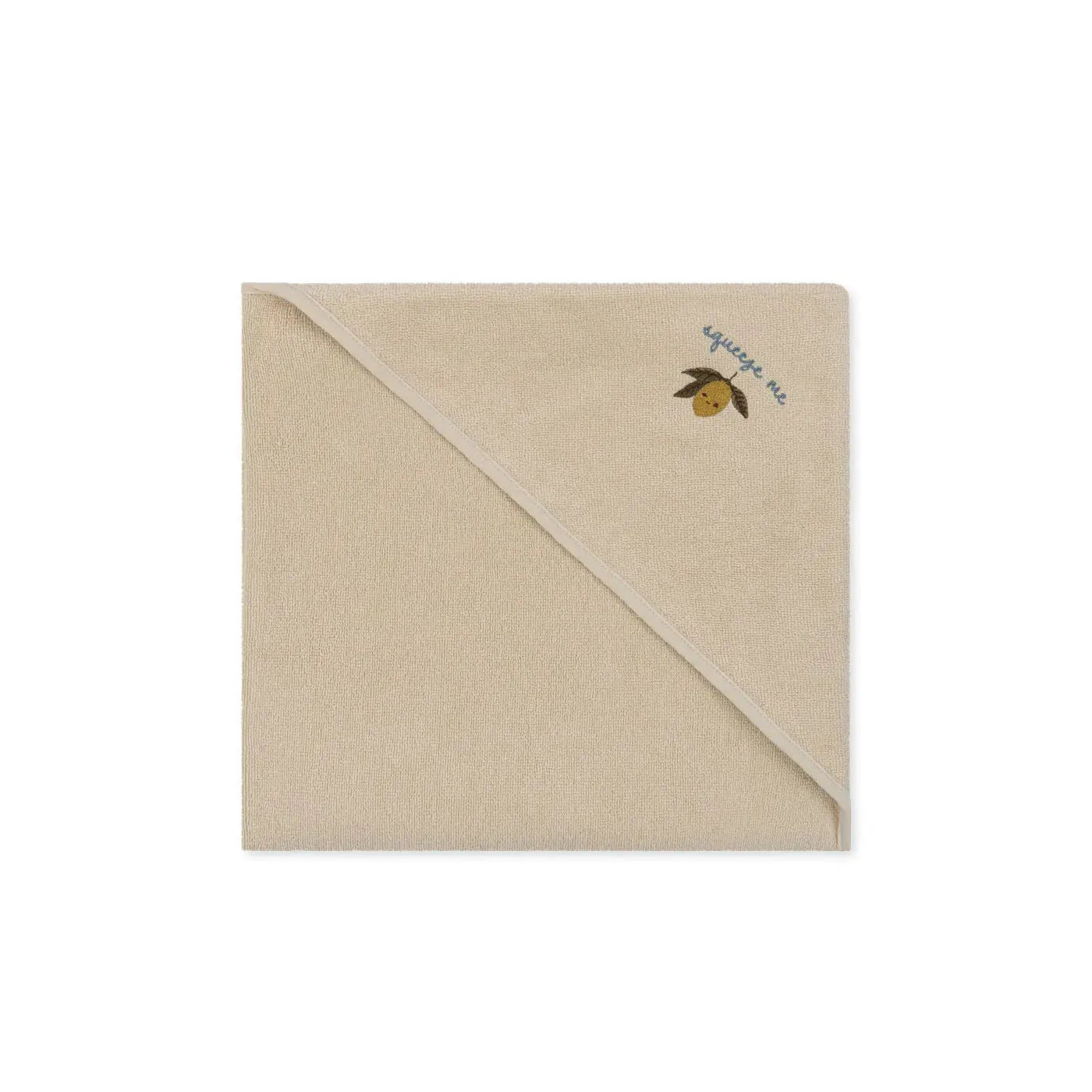 Konges Sløjd - Handtuch "TERRY TOWEL EMBROIDERY GOTS" | lemon