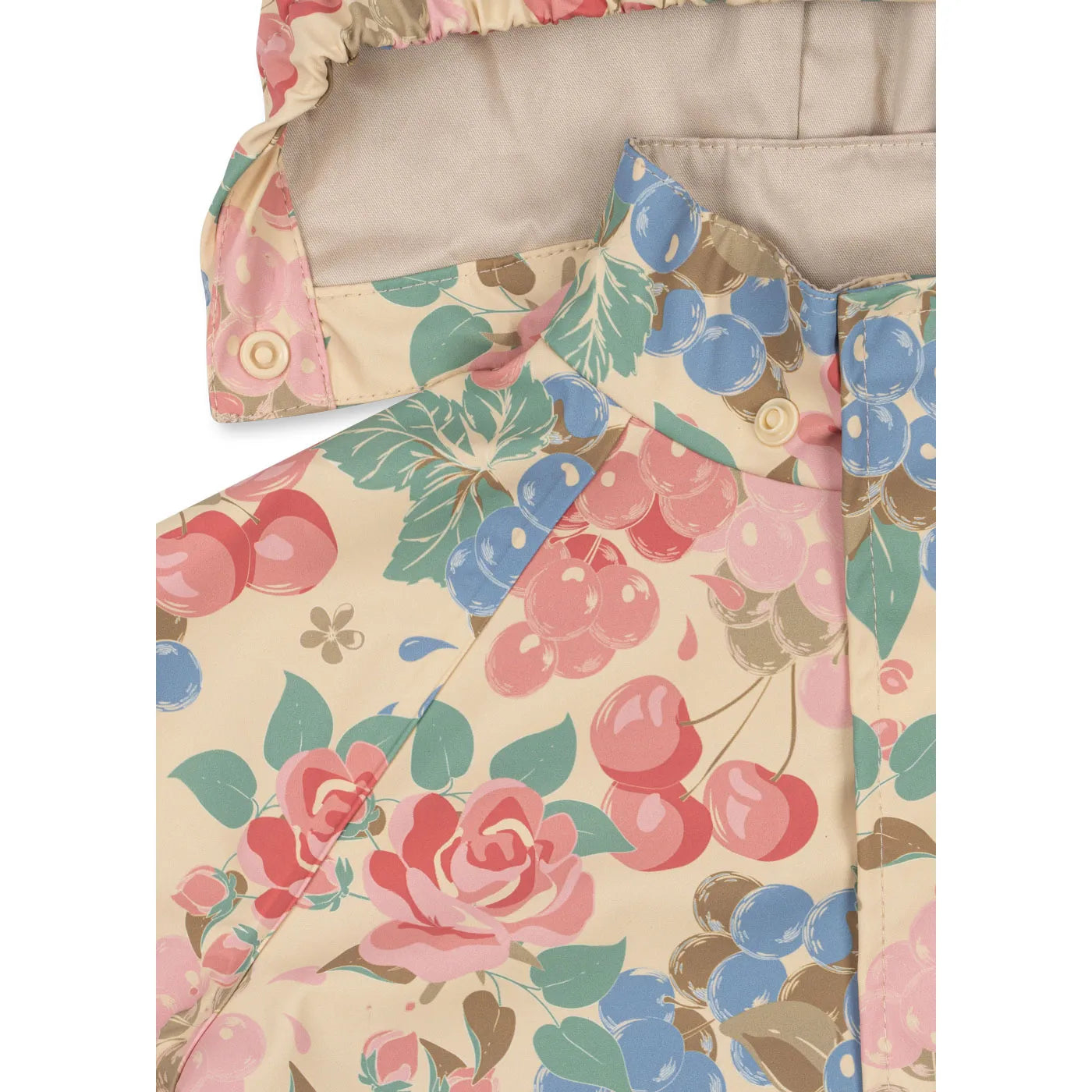 Konges Sløjd - Regenbekleidung "RAINY PALME SET GIRL" | bloomiegrape