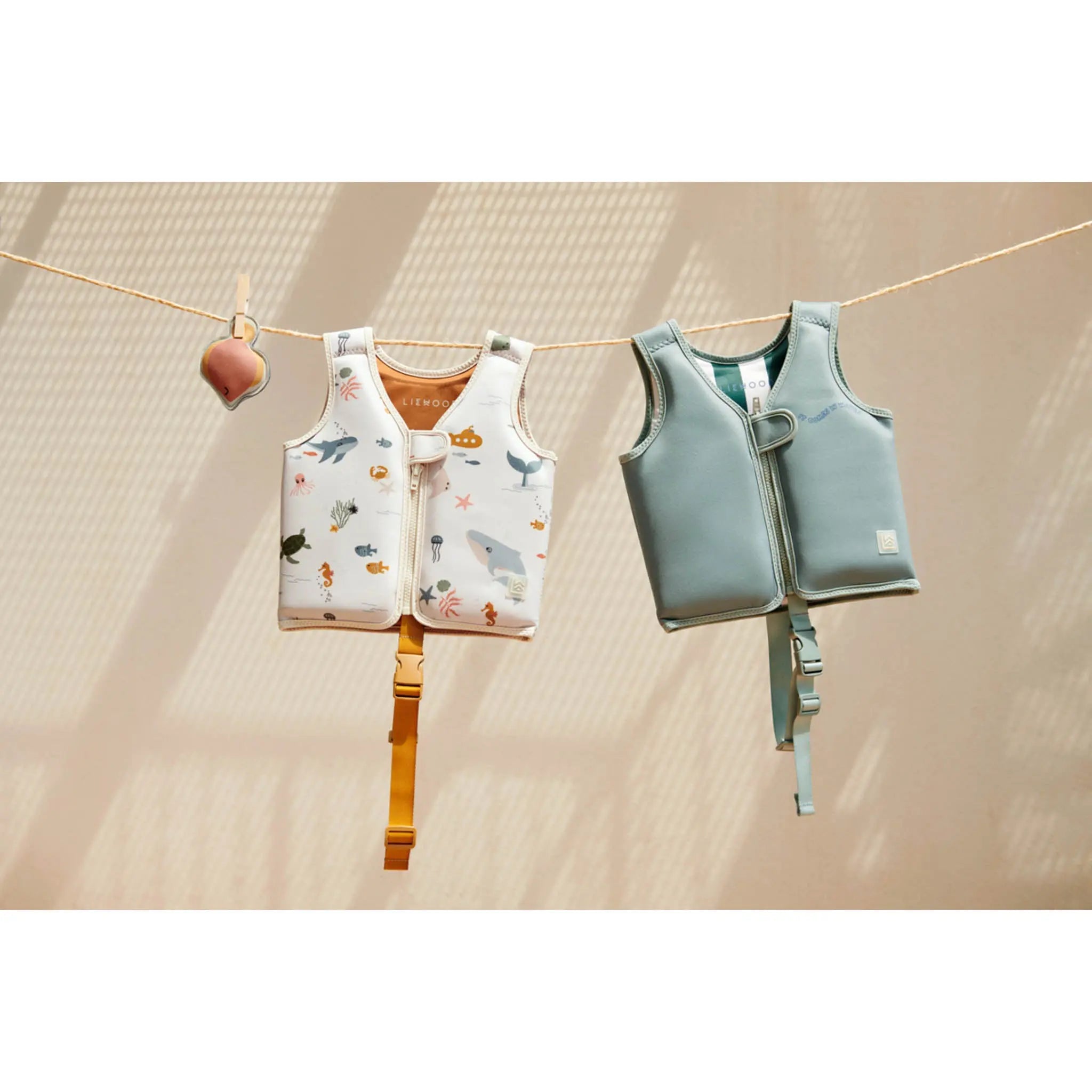 Liewood - Schwimmweste "Dove Swim Vest" | waves / peppermint Liewood