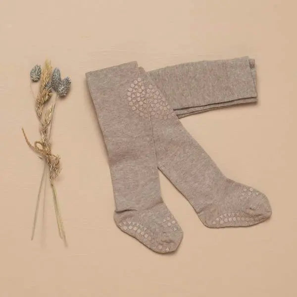 GoBabyGo - Krabbelstrumpfhose "Crawling Tights" | sand - Leja Concept Store