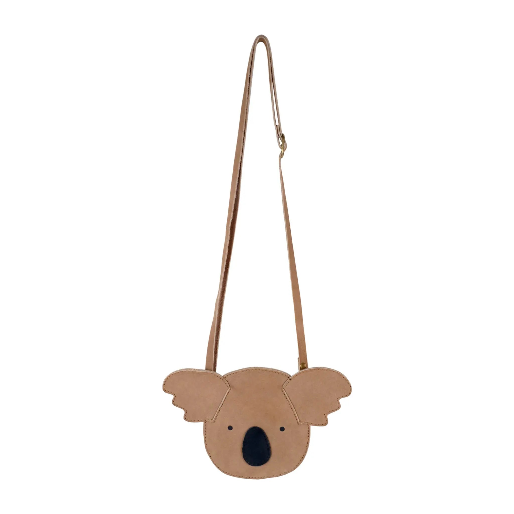 Donsje - Umhängetasche "Britta Classic Purse Koala" | truffle nubuck - Leja Concept Store