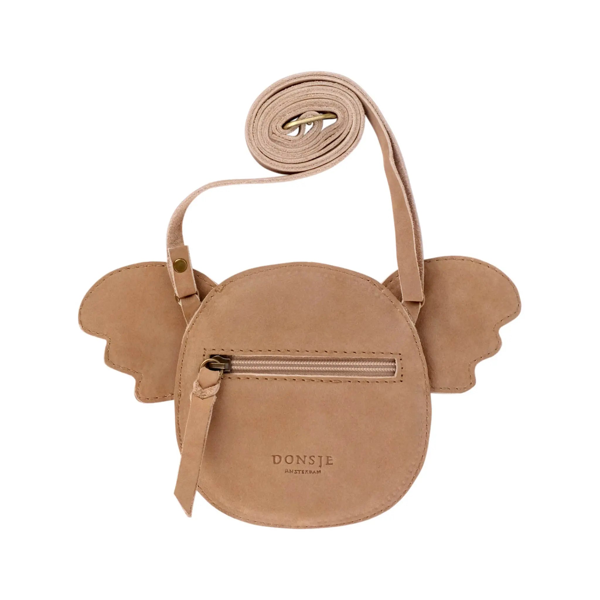 Donsje - Umhängetasche "Britta Classic Purse Koala" | truffle nubuck - Leja Concept Store