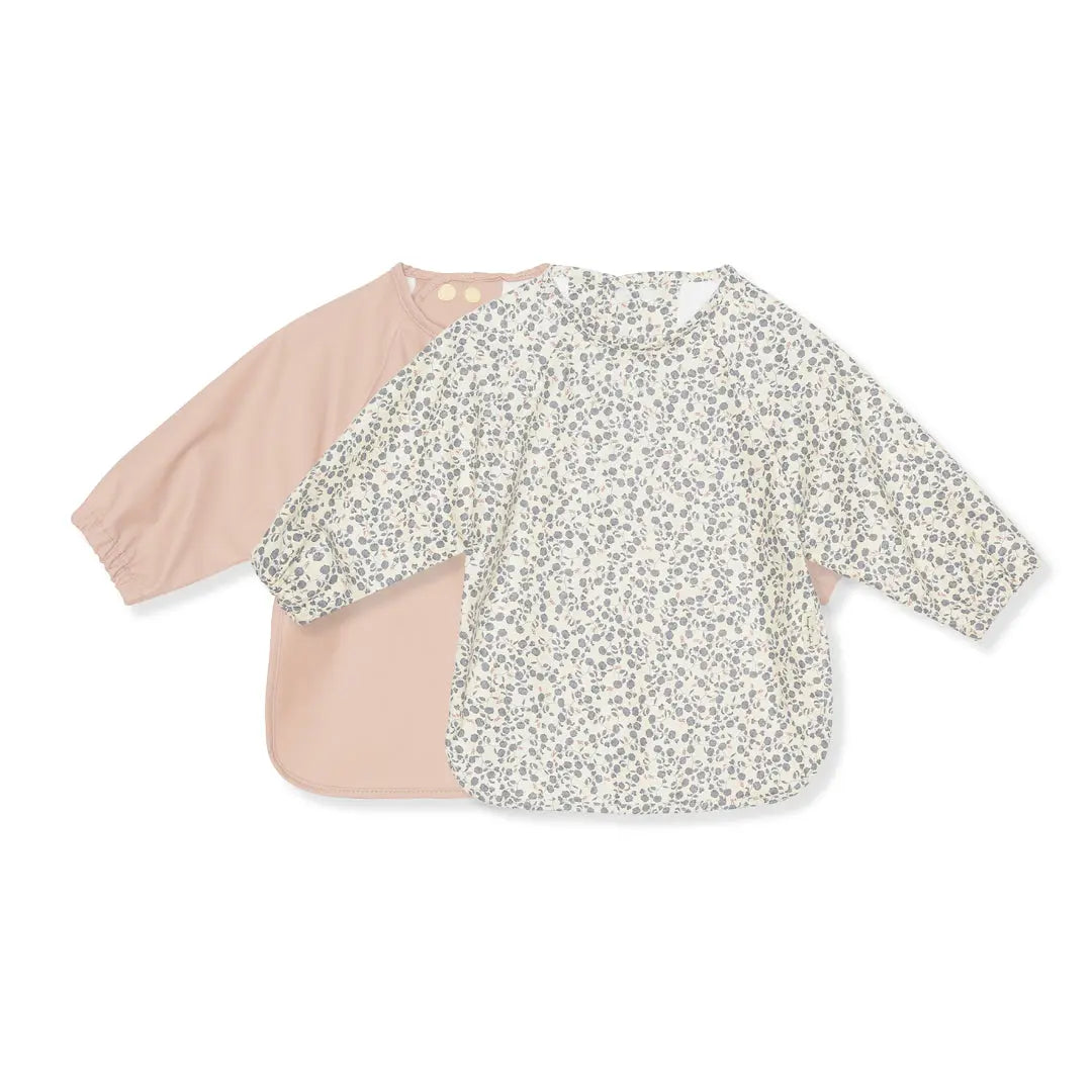 Konges Sløjd - 2er-Set Lätzchen "Dinner Bib mit Ärmeln" | Espalier Petit - Leja Concept Store