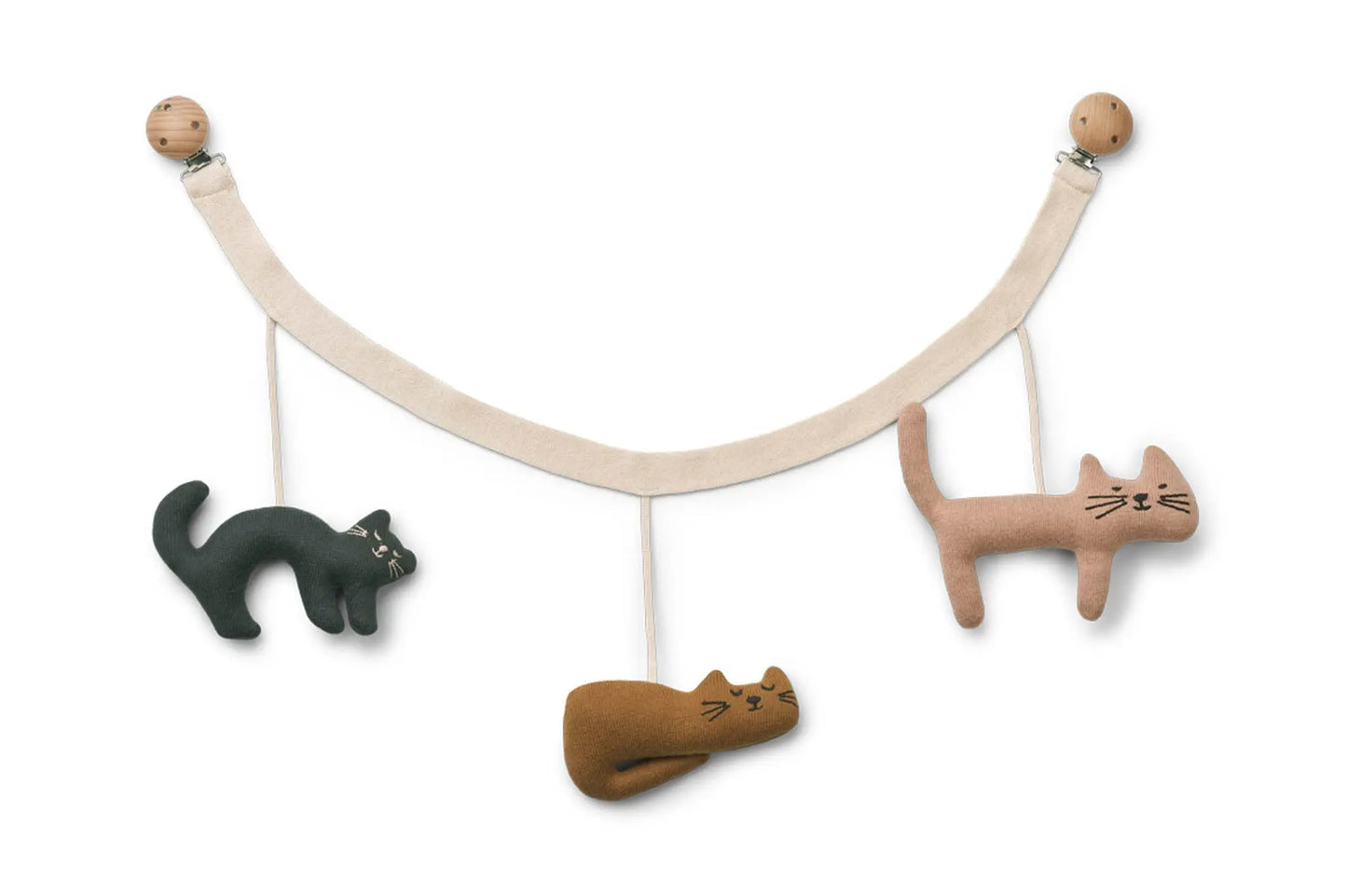 Liewood - Kinderwagenkette "Marlen pram chain" | miauw multi mix