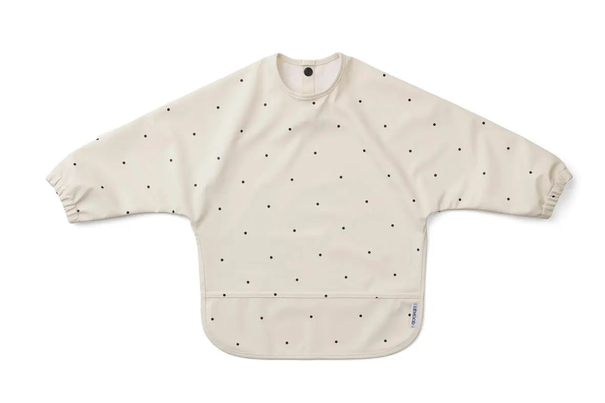 Liewood - Lätzchen "Merle cape bib" | Classic dot creme de la creme - Leja Concept Store