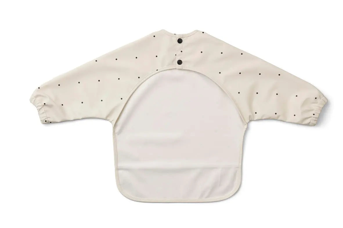 Liewood - Lätzchen "Merle cape bib" | Classic dot creme de la creme - Leja Concept Store