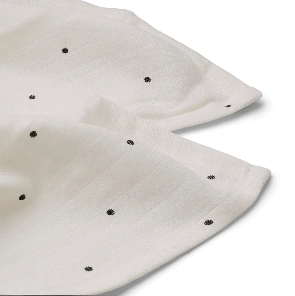 Liewood - Mulltücher "Lewis muslin cloth - 2 pack" | Classic dot creme de la creme - Leja Concept Store