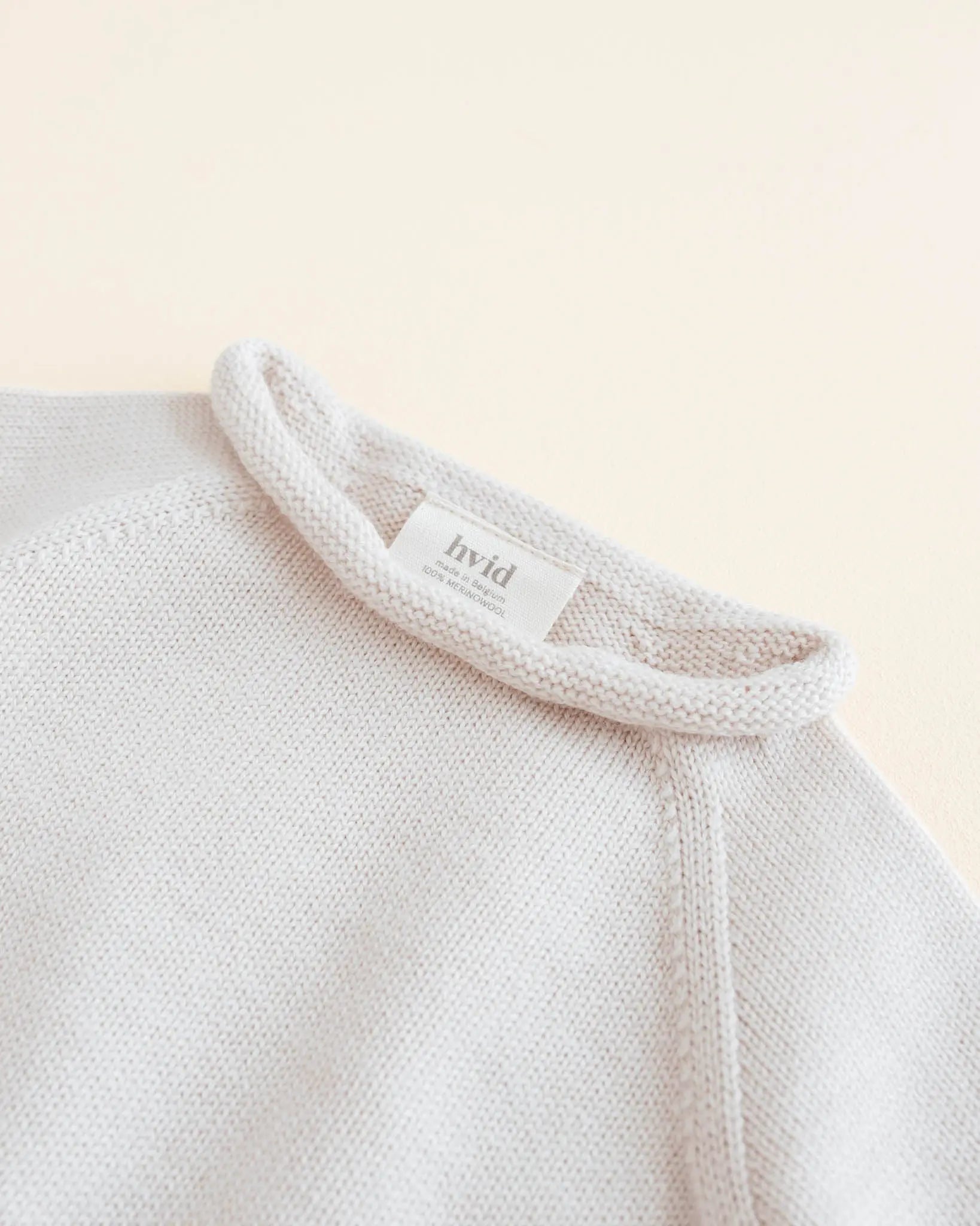 Hvid - Strickpullover "Georgette" | off-white - Leja Concept Store