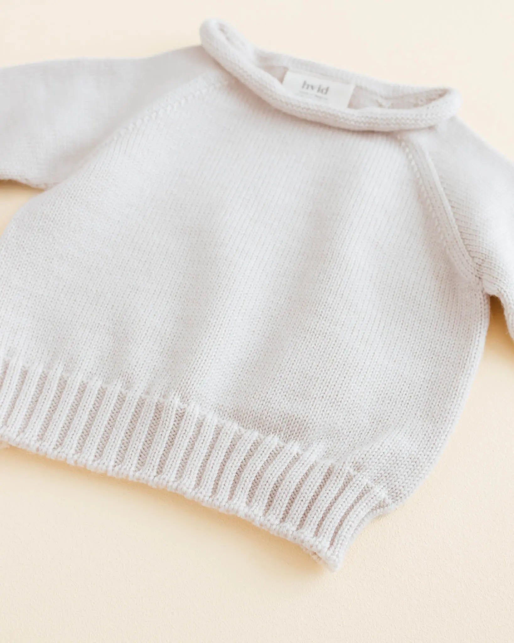 Hvid - Strickpullover "Georgette" | off-white - Leja Concept Store