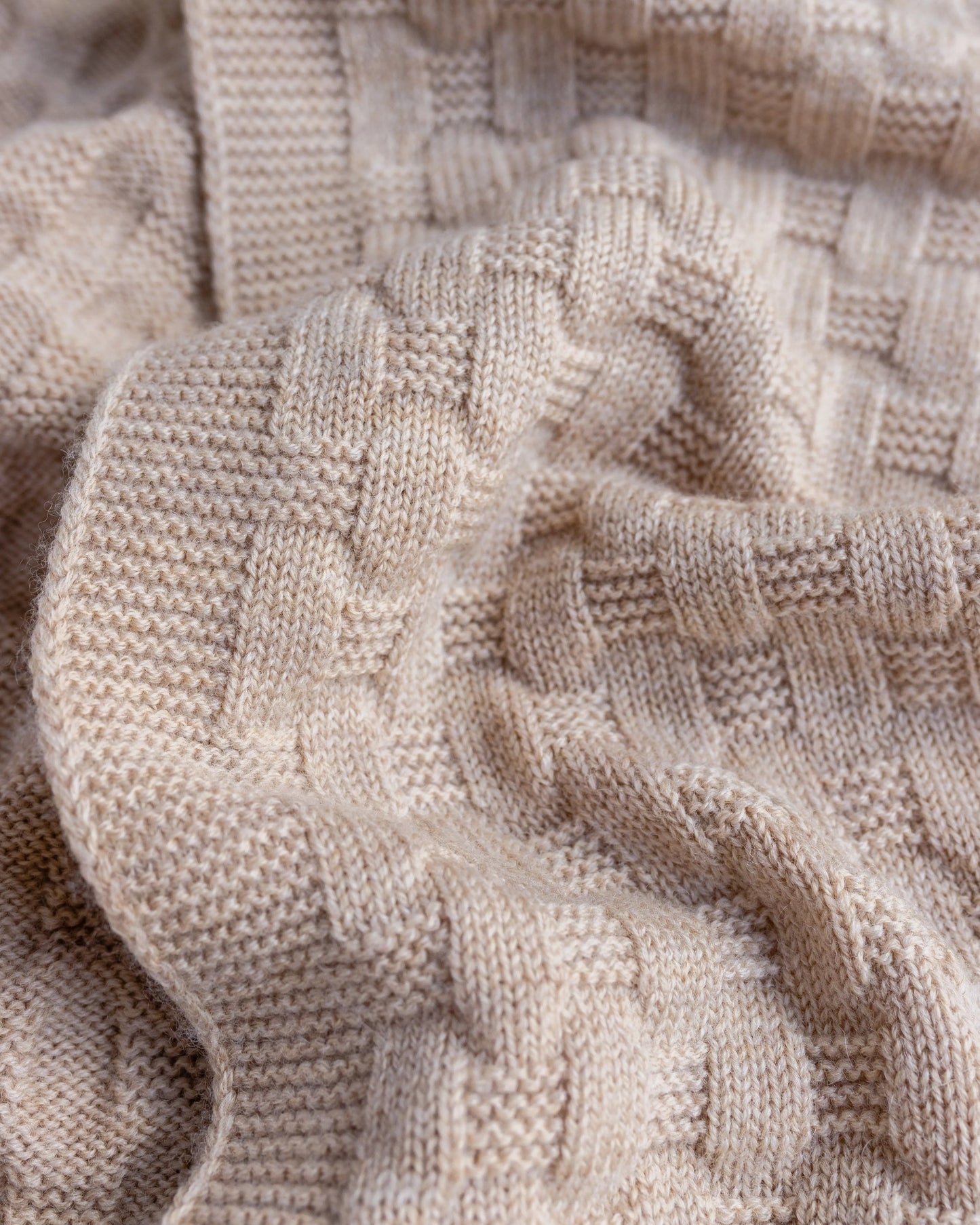 Hvid - Schal "Fiona" | sand - Leja Concept Store