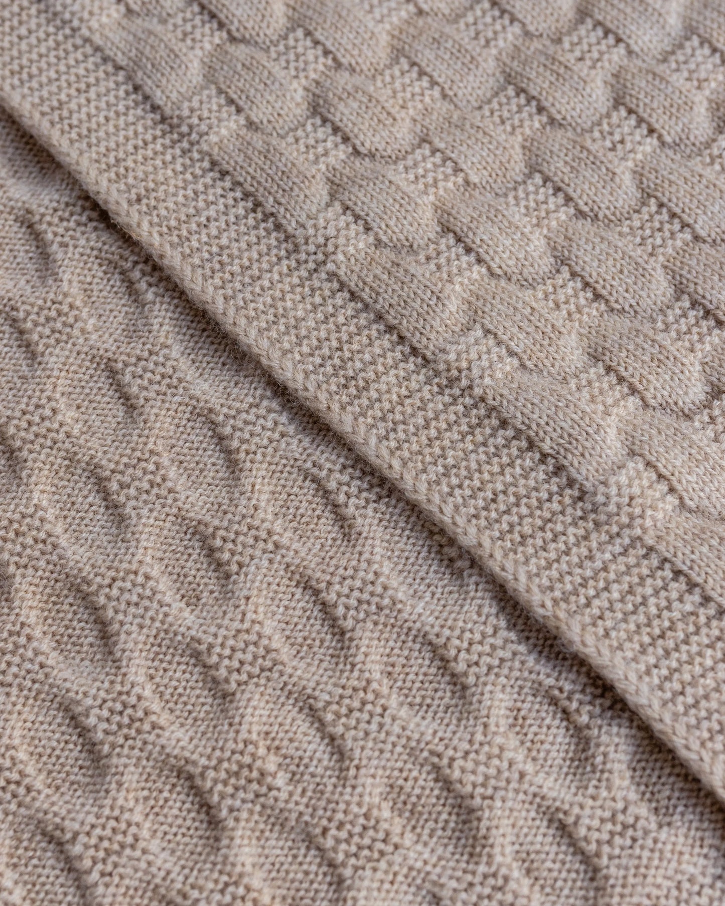 Hvid - Schal "Fiona" | sand - Leja Concept Store