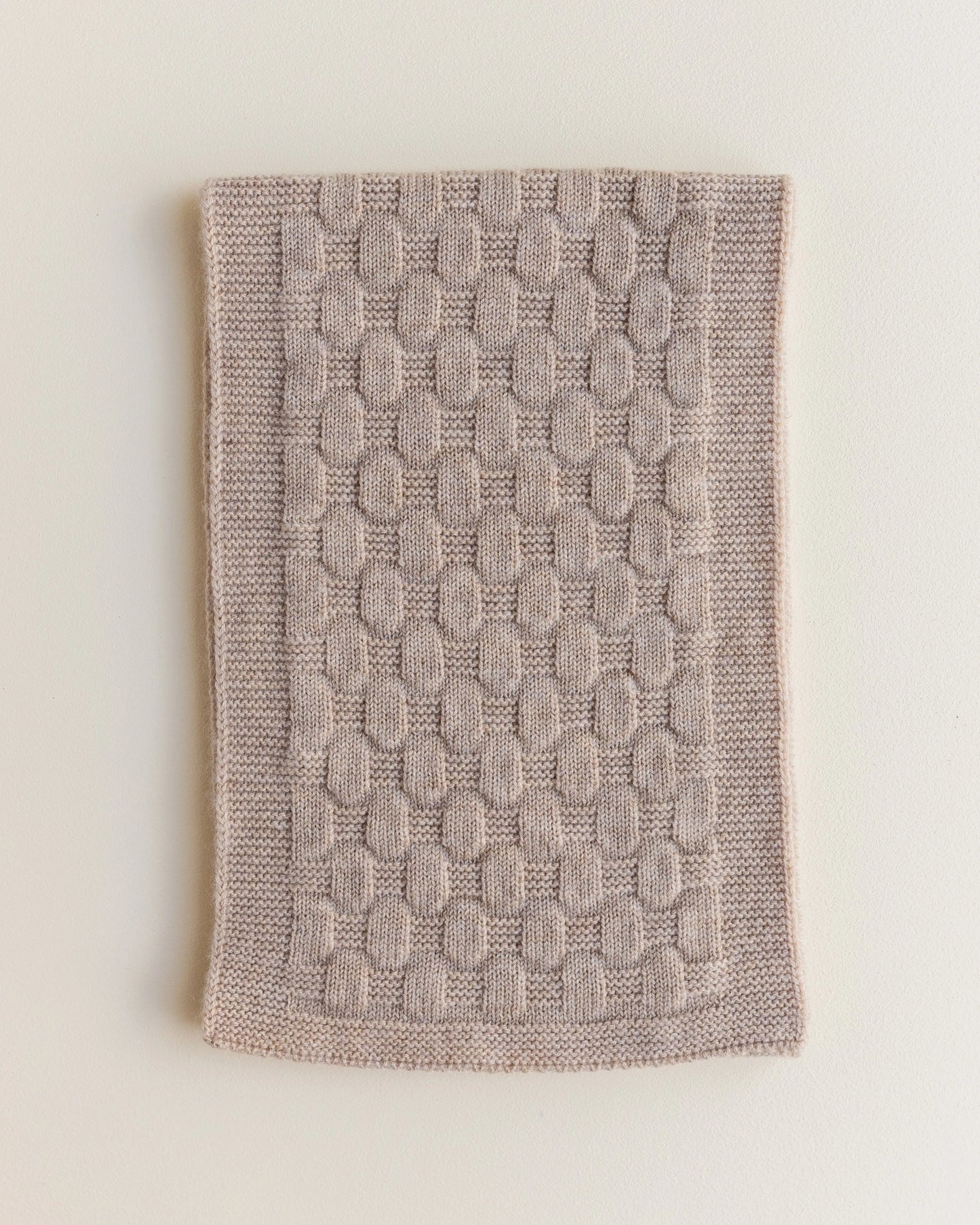 Hvid - Schal "Fiona" | sand - Leja Concept Store