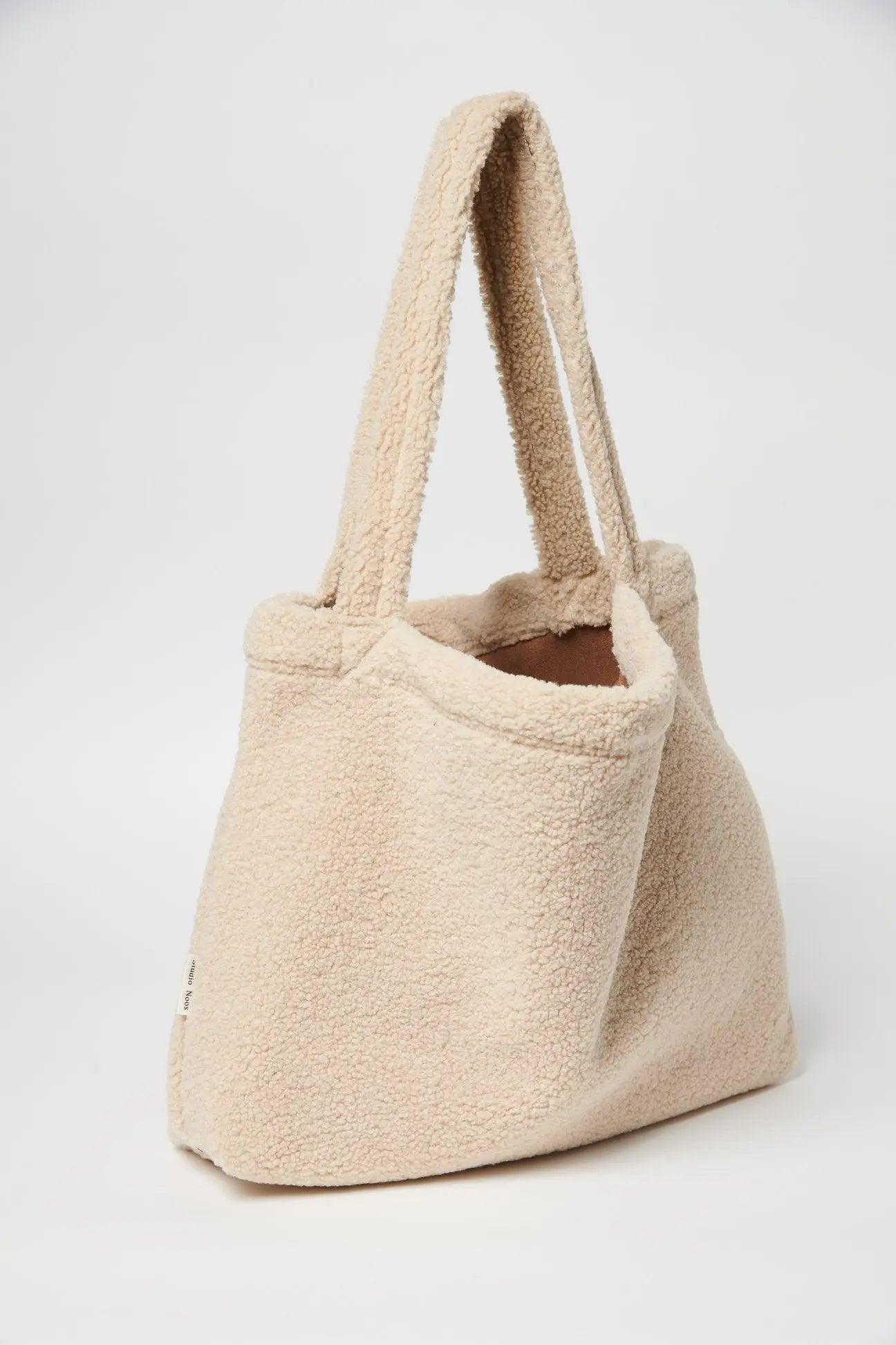 Studio Noos - Tasche "Chunky Teddy Mombag" | beige - Leja Concept Store Studio Noos Tasche