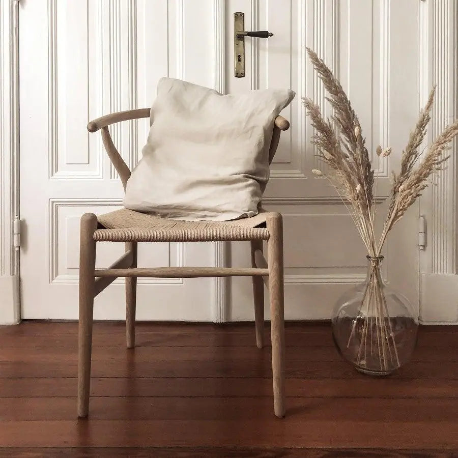 LUNDKVIST - Leinen Kissen "Ida" | natur - Leja Concept Store LUNDKVIST Kissen