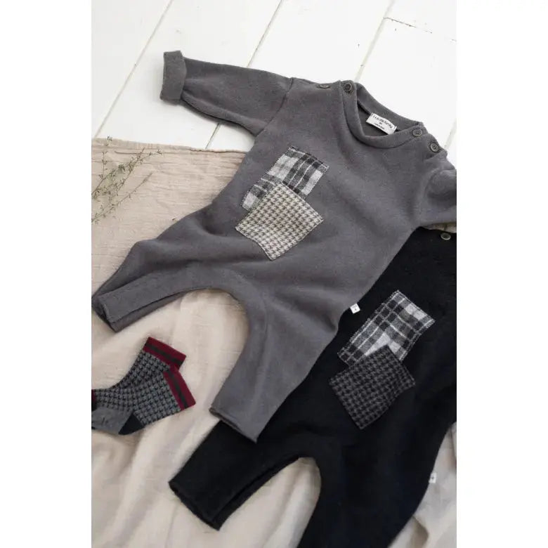 1 + in the Family - Overall "HUGO" | grey 1+ in the family