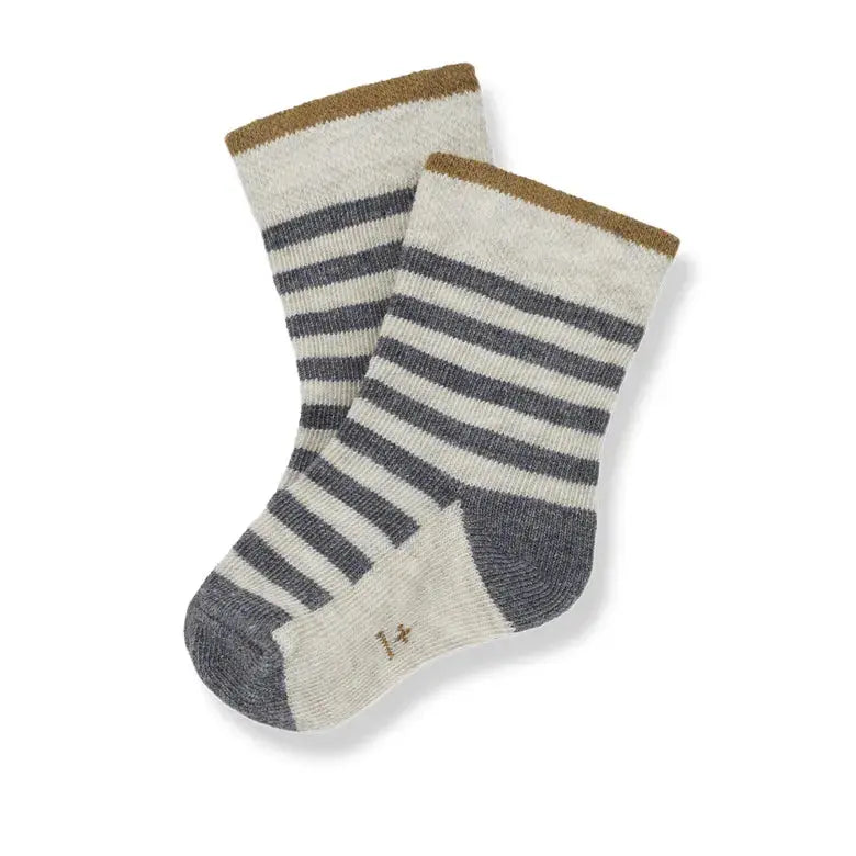 1 + in the Family - Socken "DALMAU" | oatmeal 1+ in the family