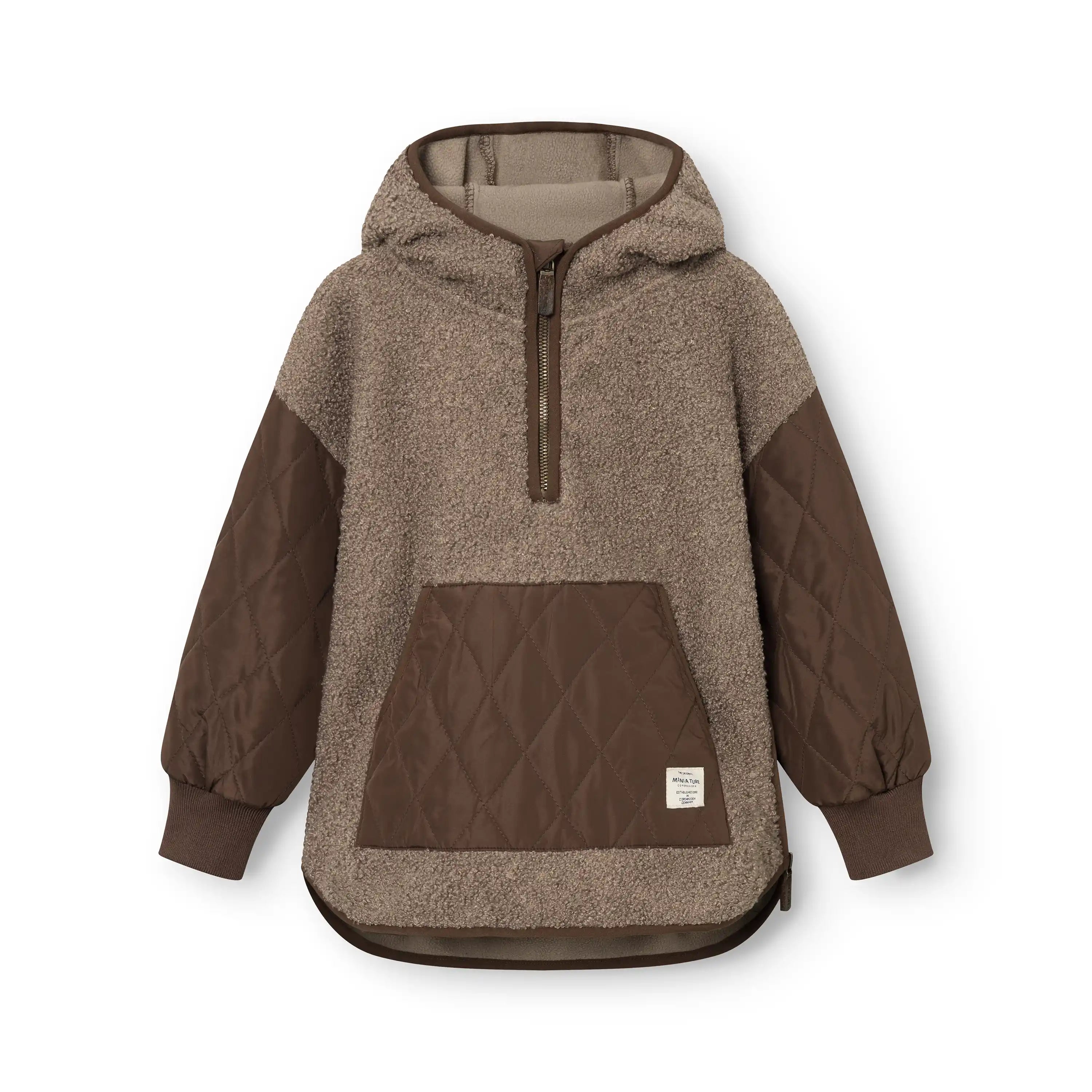 Mini A Ture - Thermo Jacke "MATSIXTEN thermo anorak. GRS" | Chestnut brown