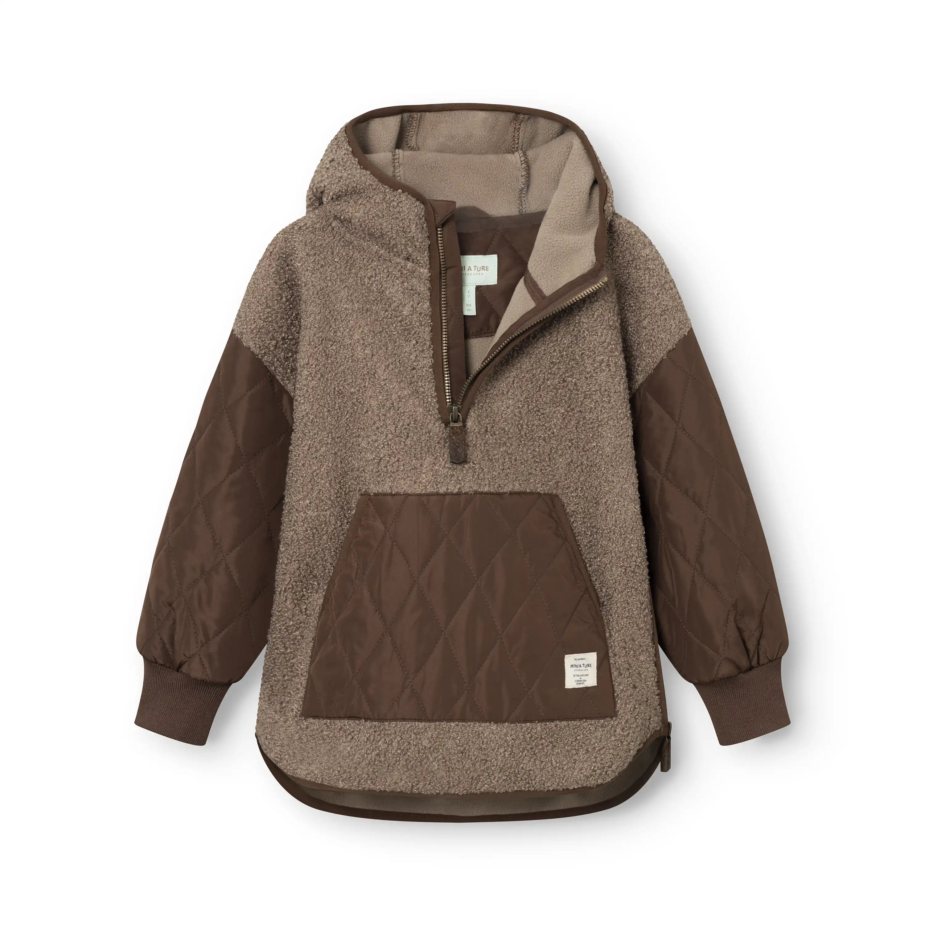 Mini A Ture - Thermo Jacke "MATSIXTEN thermo anorak. GRS" | Chestnut brown