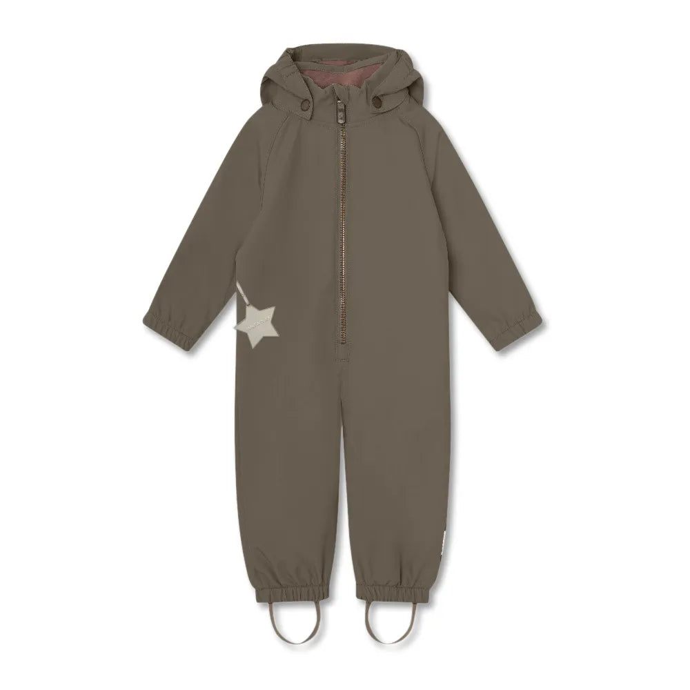 Mini A Ture - Softshell "MATARNO softshell suit. GRS" | Tarmac green