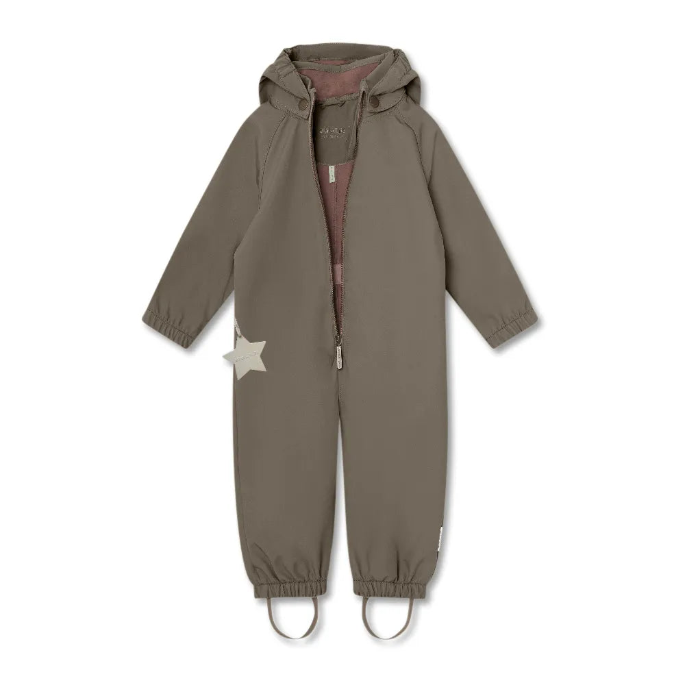 Mini A Ture - Softshell "MATARNO softshell suit. GRS" | Tarmac green
