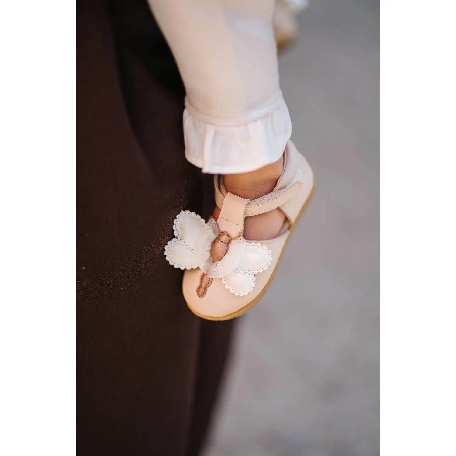 Donsje - Schuhe / Sandale "Zozou Shoes - Shimmer Libelle" | Powder Metallic Nubuck