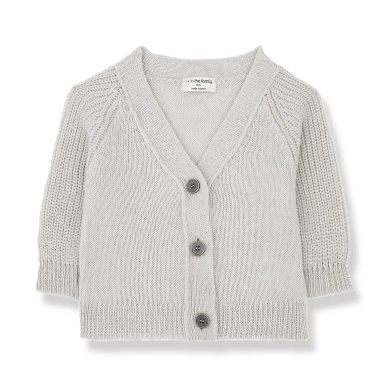 1 + in the Family - Strickjacke "MARC" | oatmeal