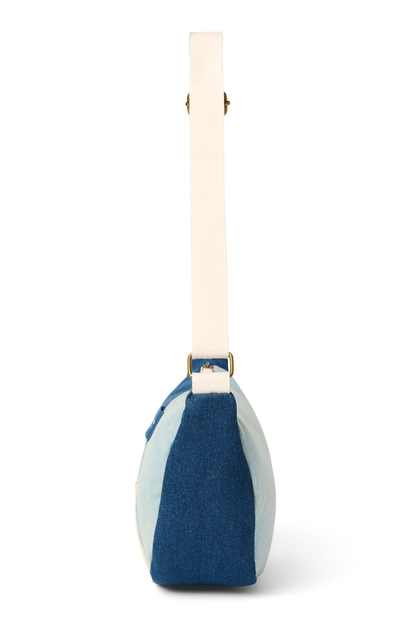 Studio Noos - Bauchtasche "Patchwork Adult Fanny Pack" | denim