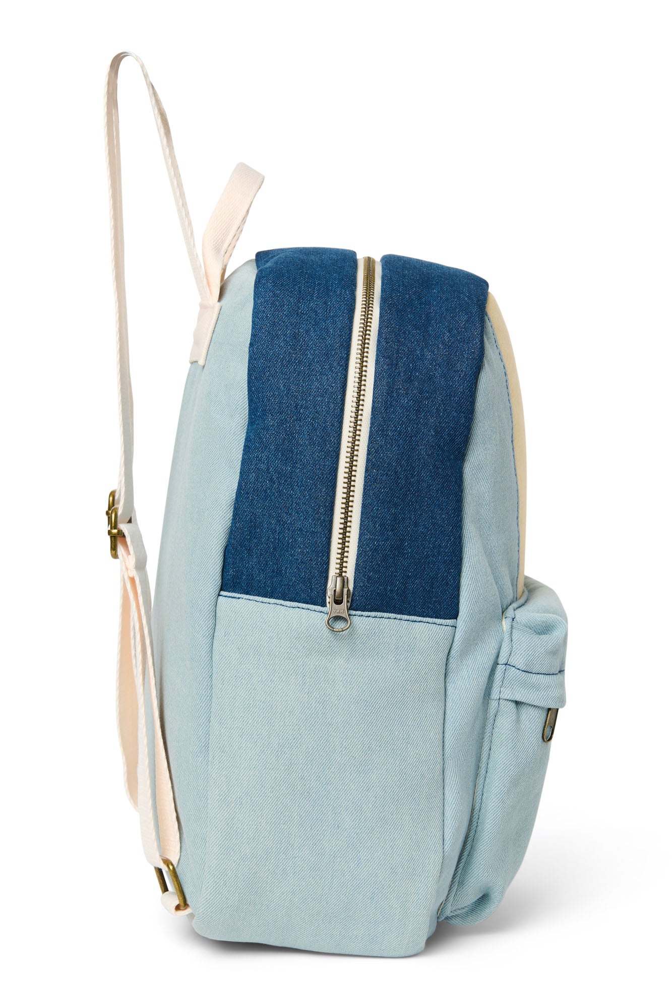 Studio Noos - Rucksack "Patchwork Midi Backpack" | denim