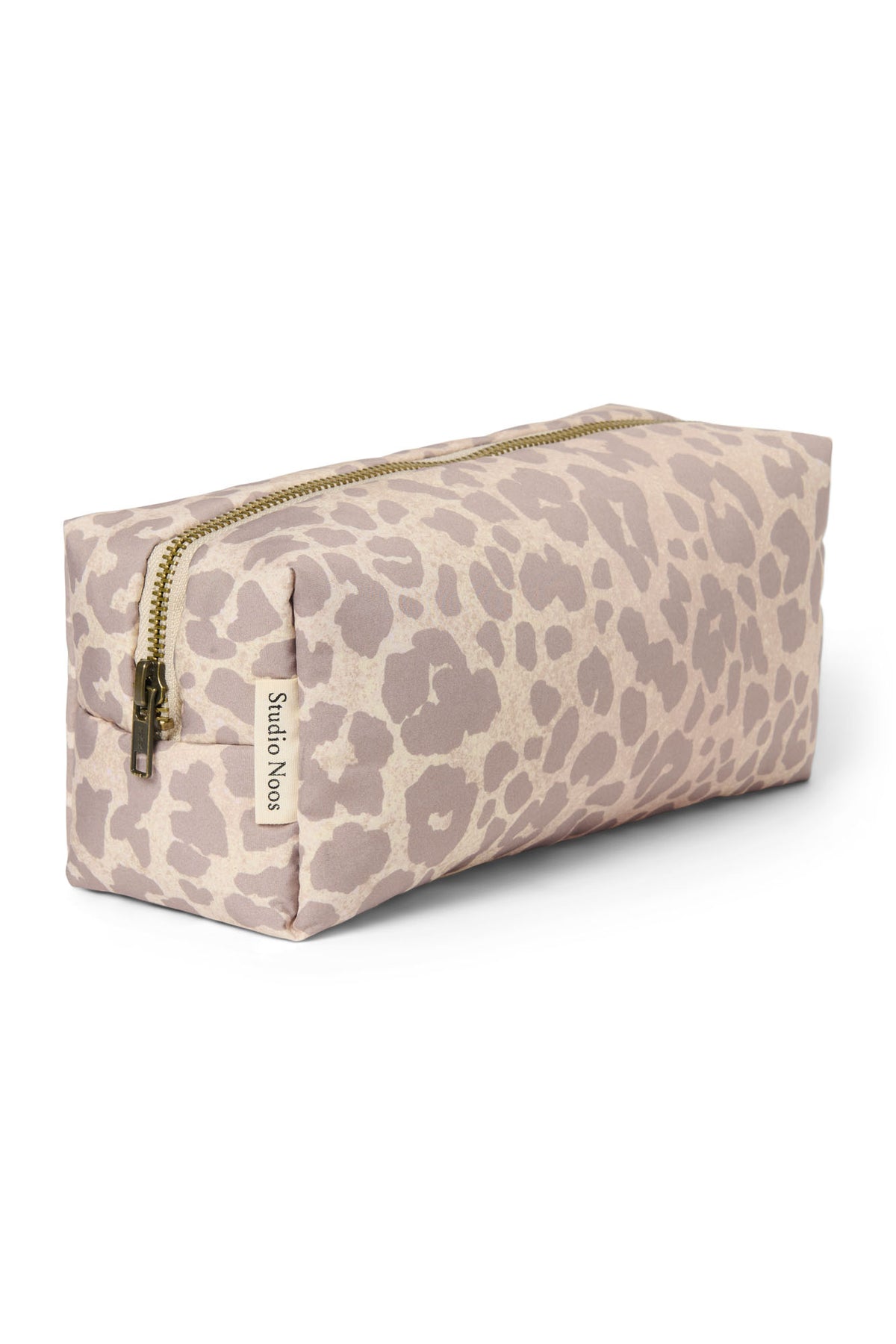 Studio Noos - Kosmetiktasche "Puffy Pouch" | beige leopard