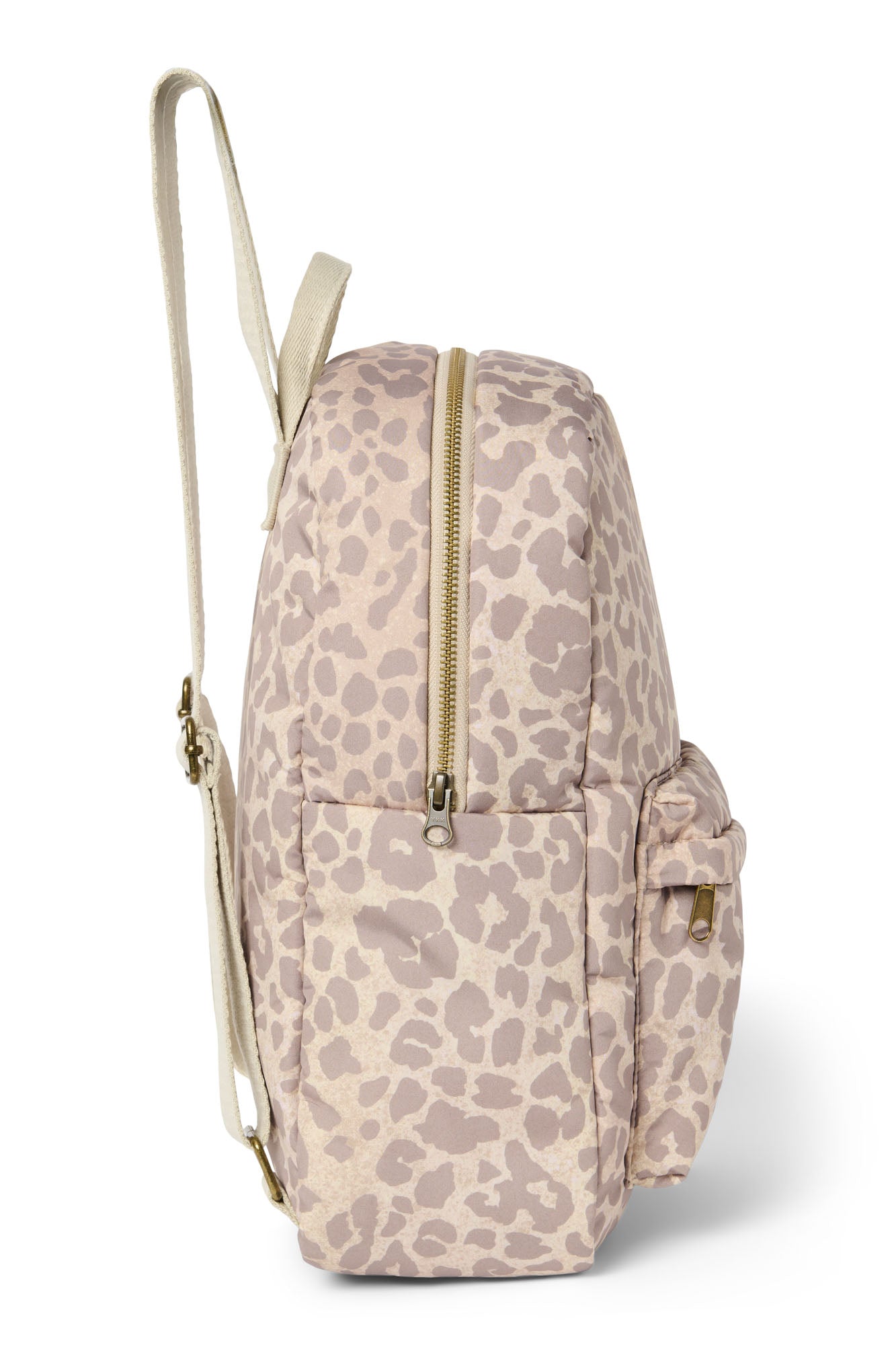 Studio Noos - Rucksack "Puffy Midi Backpack" | beige leopard