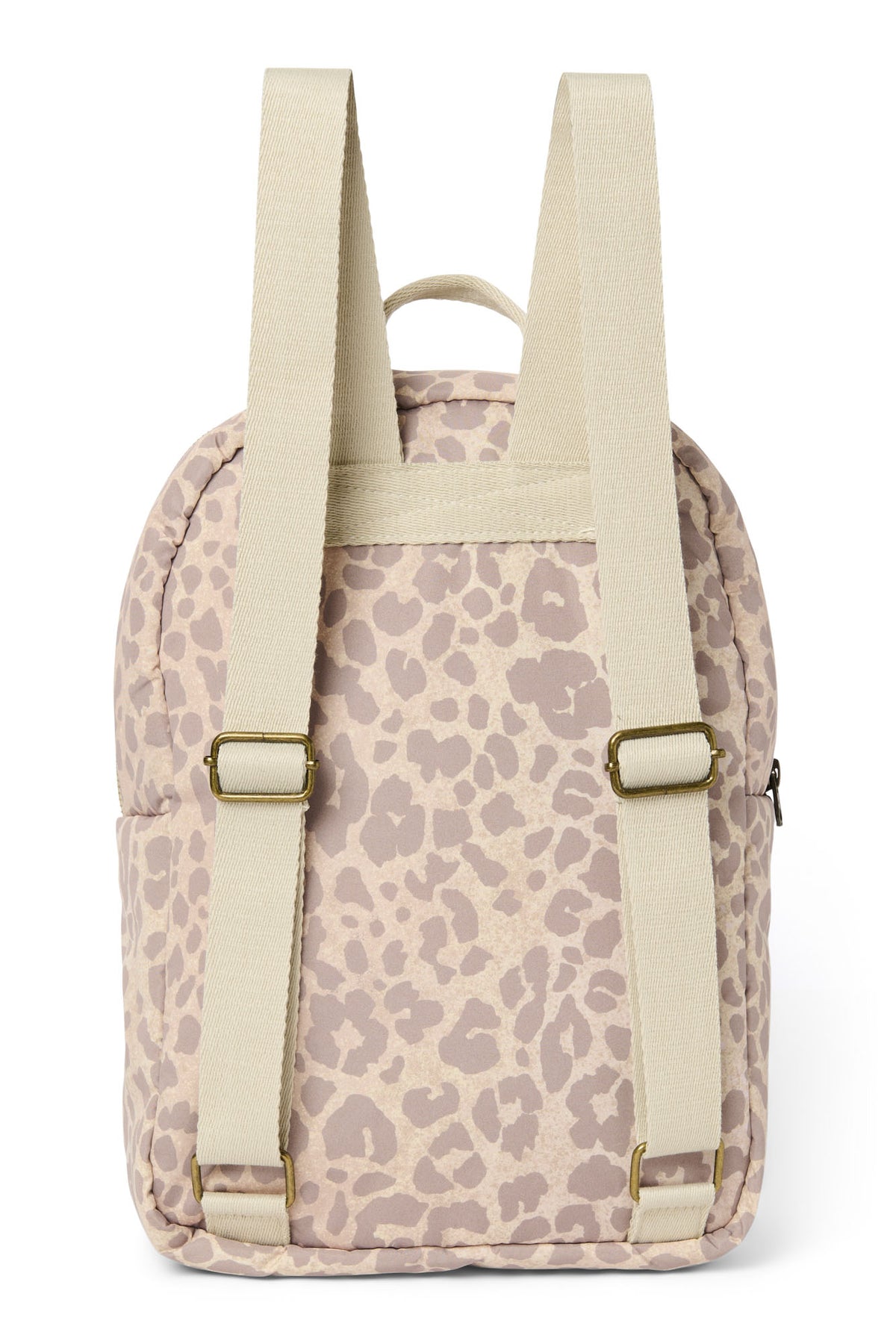 Studio Noos - Rucksack "Puffy Midi Backpack" | beige leopard