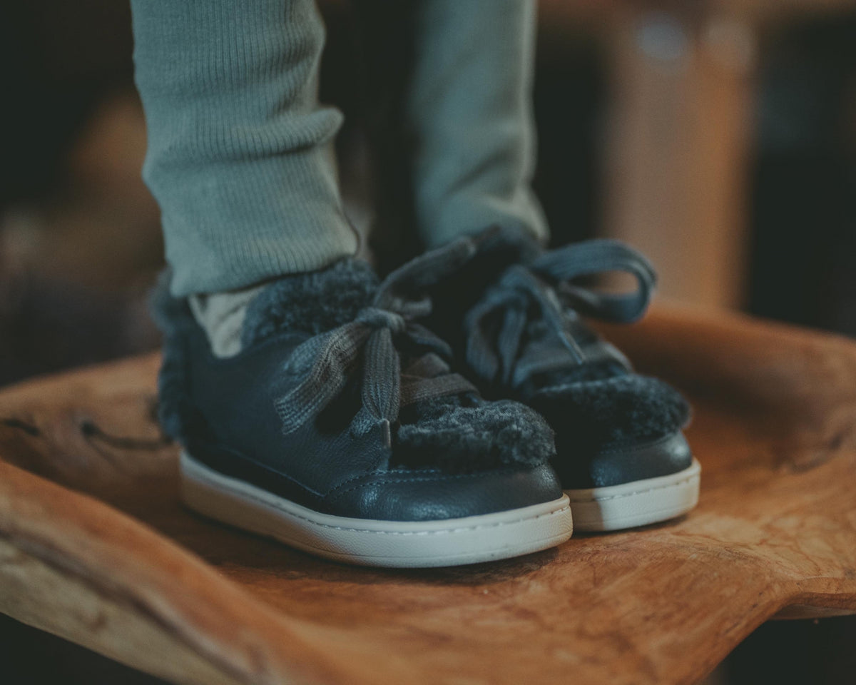 Donsje - Sneaker "Sandor Sneakers" | navi leather