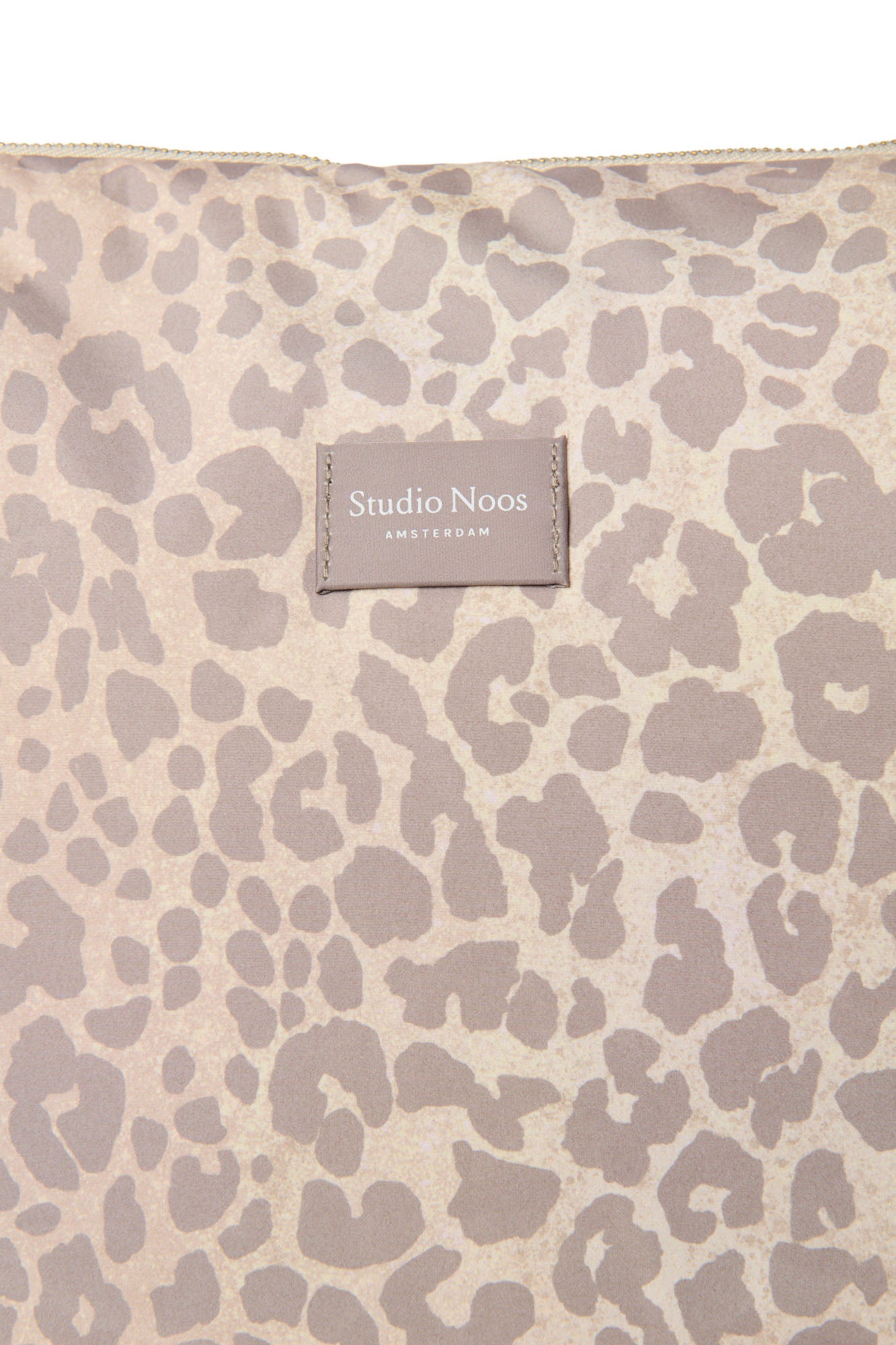 Studio Noos - Wickeltasche "Puffy Diaper Bag" | beige leopard