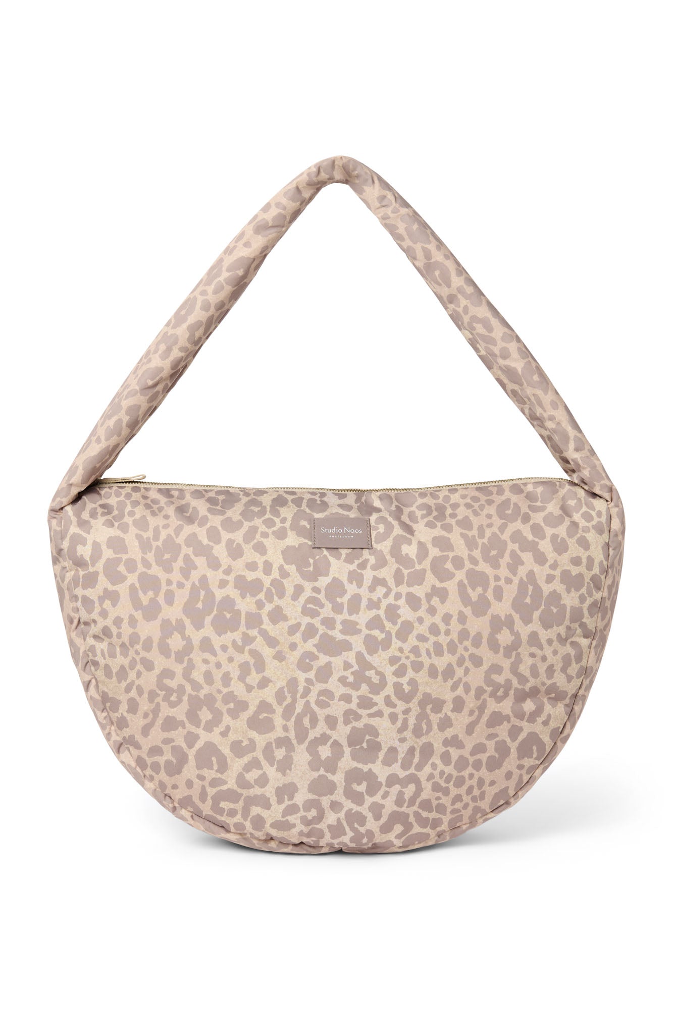 Studio Noos - Umhängetasche "Puffy Cross Body Bag" | beige leopard