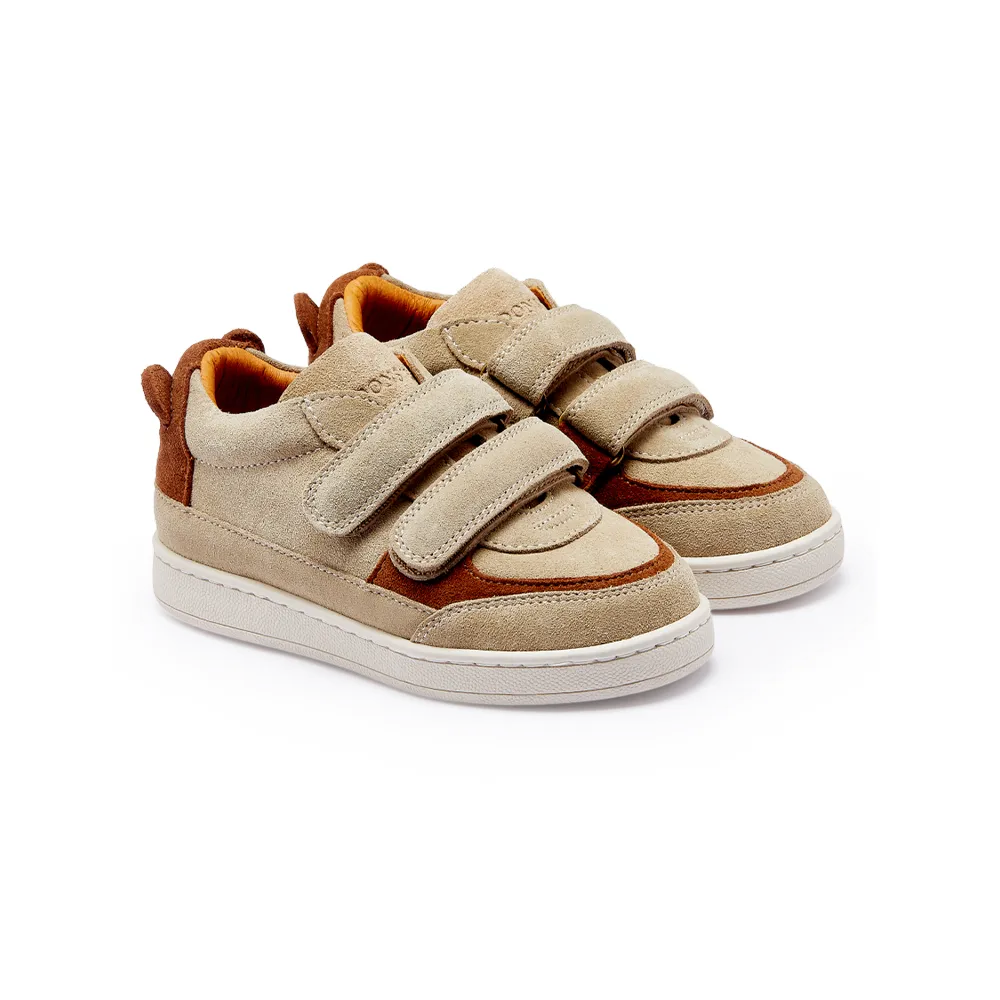 Donsje - Sneaker "Rinou Sneakers  Bear" | taupe suede