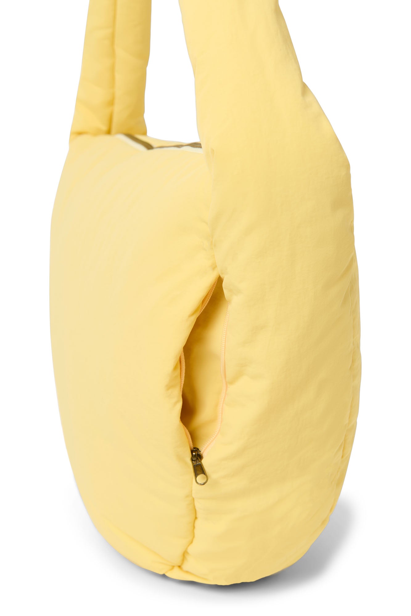 Studio Noos - Umhängetasche "Textured Puffy Cross Body Bag" | butter yellow